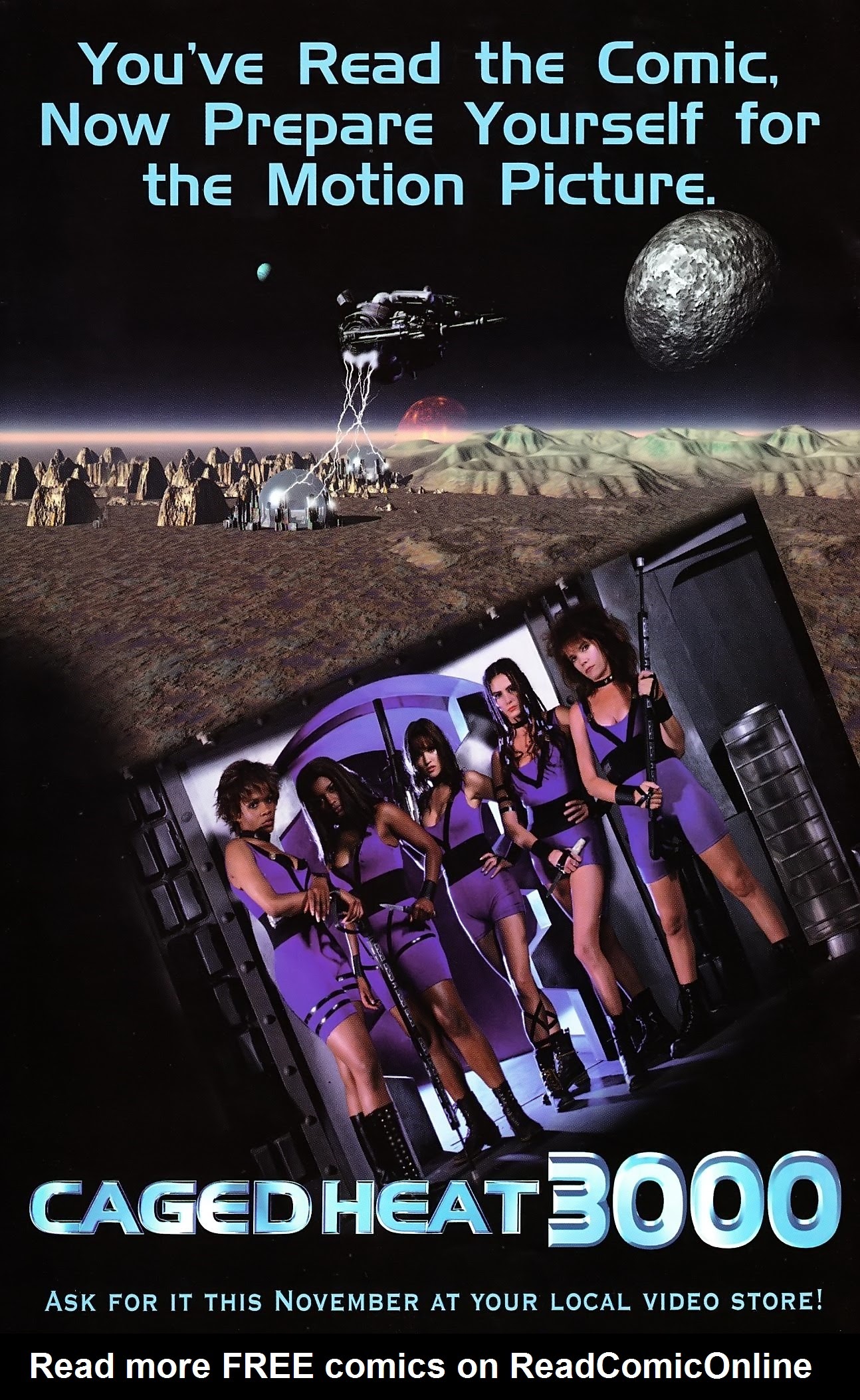 Read online Caged Heat 3000 comic -  Issue #3 - 32