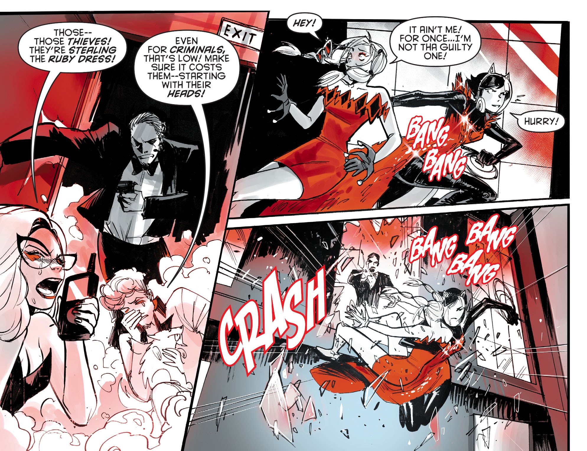 Read online Harley Quinn Black   White   Red comic -  Issue #2 - 19