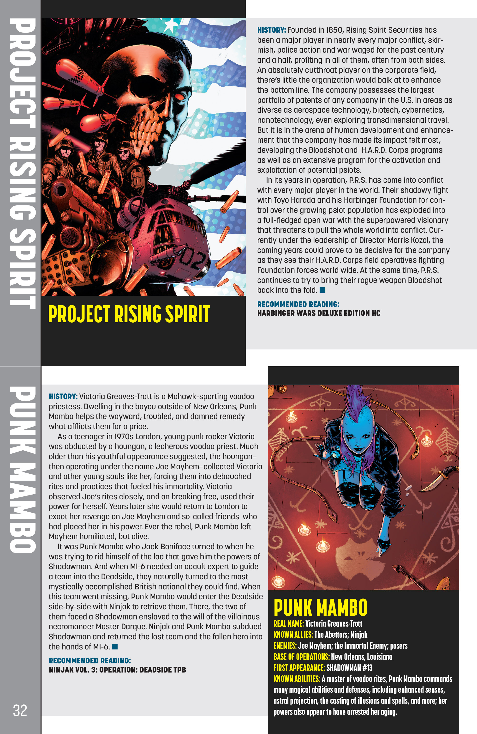 Read online Valiant Universe Handbook 2016 Edition comic -  Issue # Full - 31