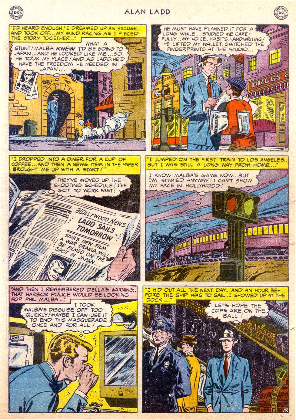 Read online Adventures of Alan Ladd comic -  Issue #4 - 12