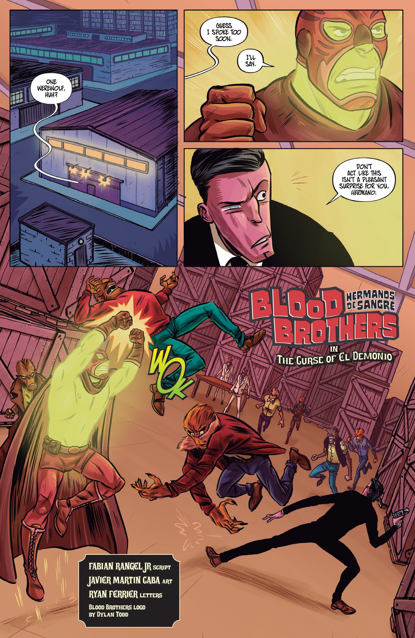 Read online Blood Brothers comic -  Issue #2 - 3