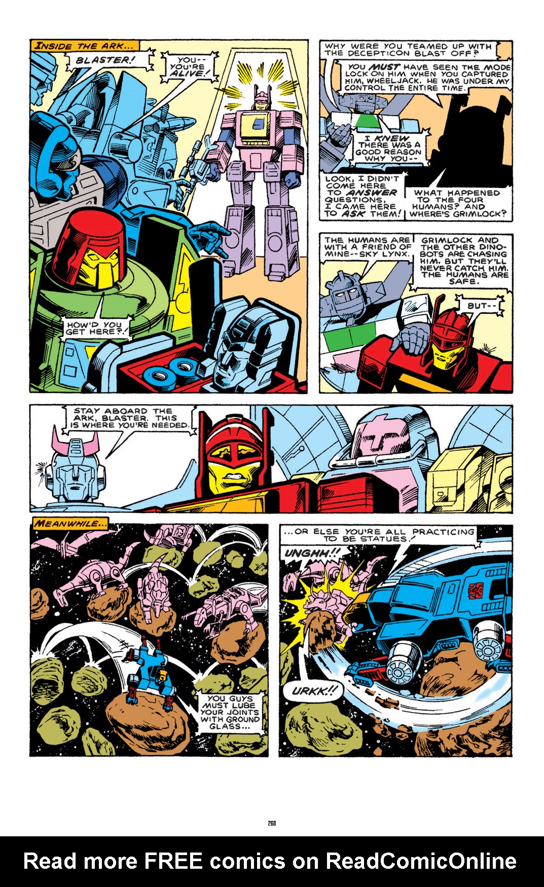Read online The Transformers Classics comic -  Issue # TPB 3 - 261