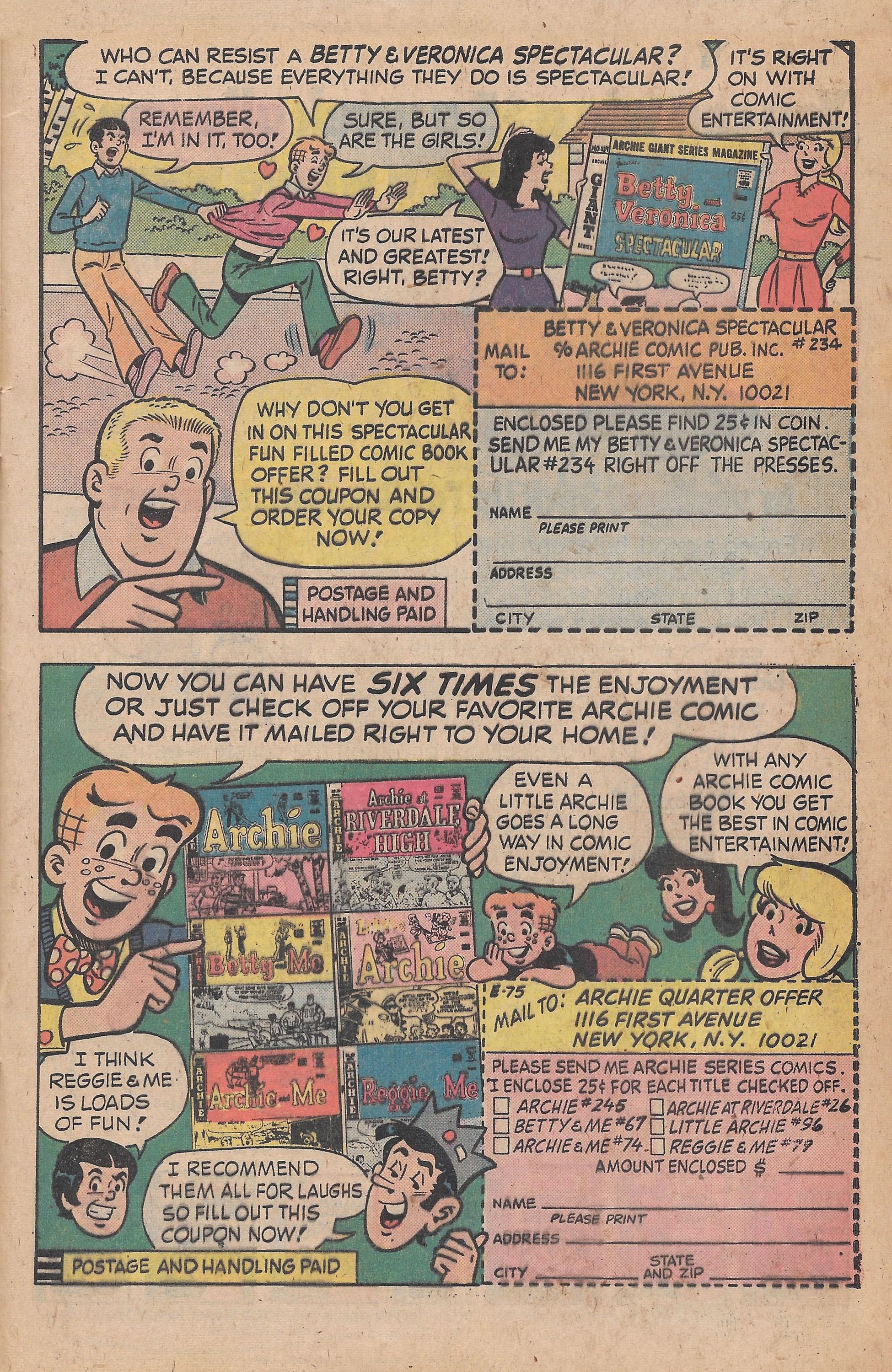 Read online Life With Archie (1958) comic -  Issue #157 - 33
