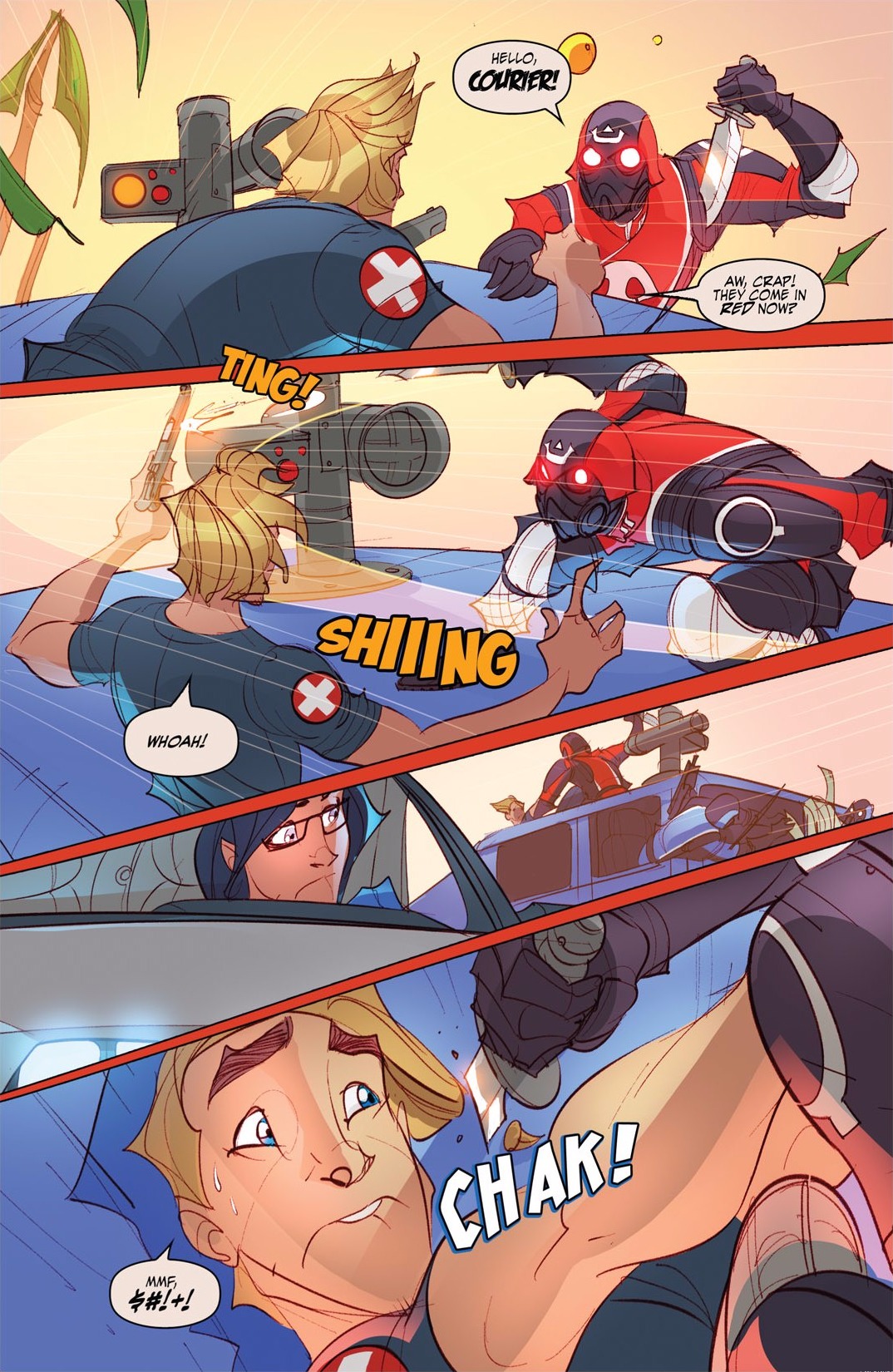 Read online Jack Avarice is The Courier comic -  Issue # TPB (Part 1) - 88