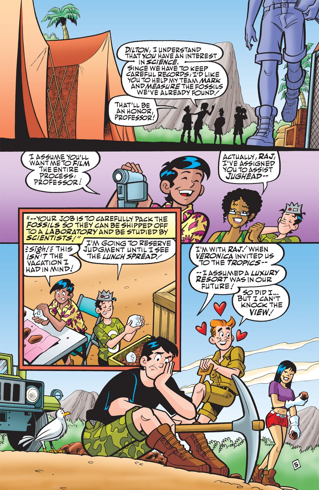 Read online Archie (1960) comic -  Issue #621 - 6