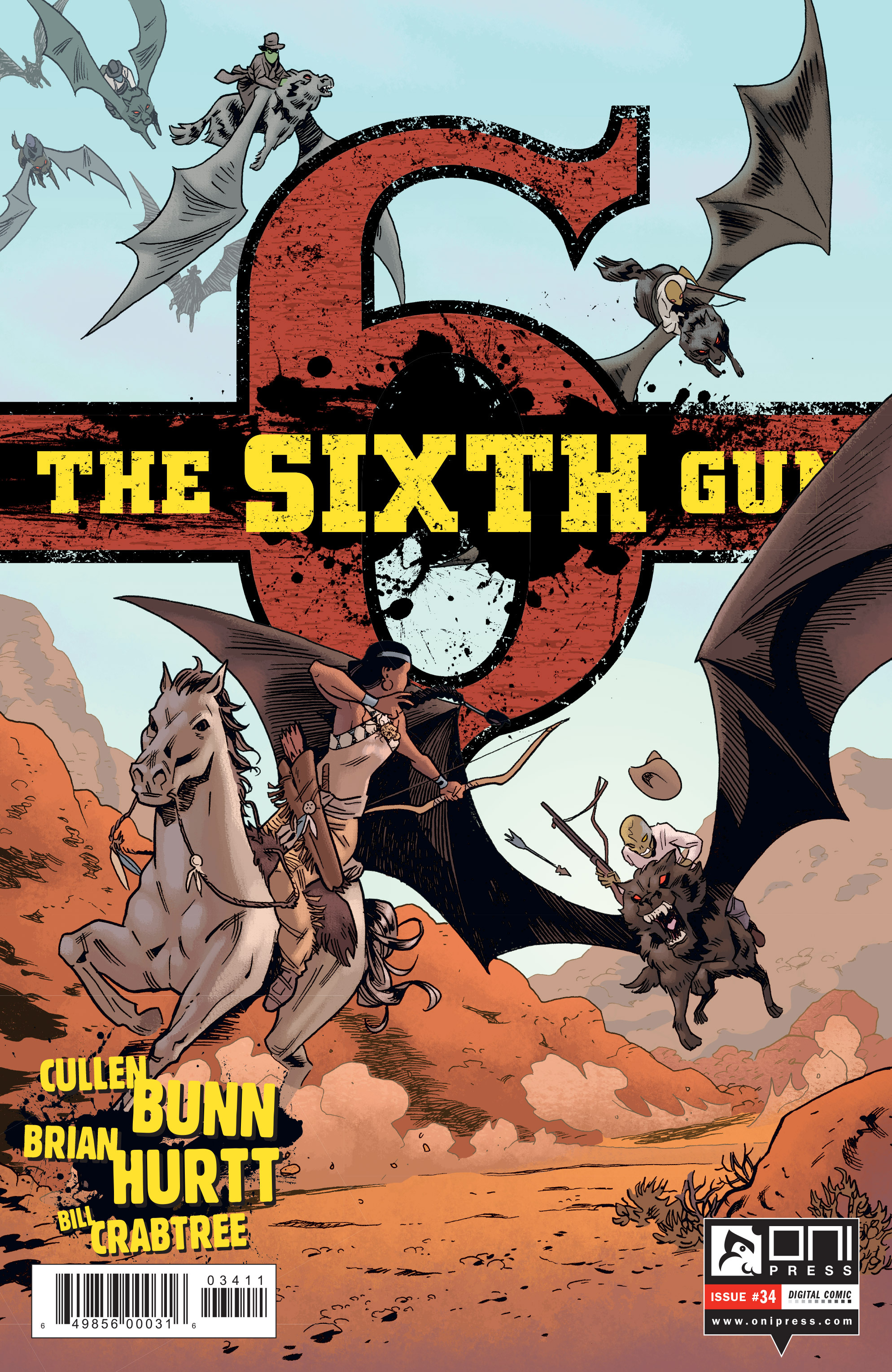 Read online The Sixth Gun comic -  Issue #34 - 1