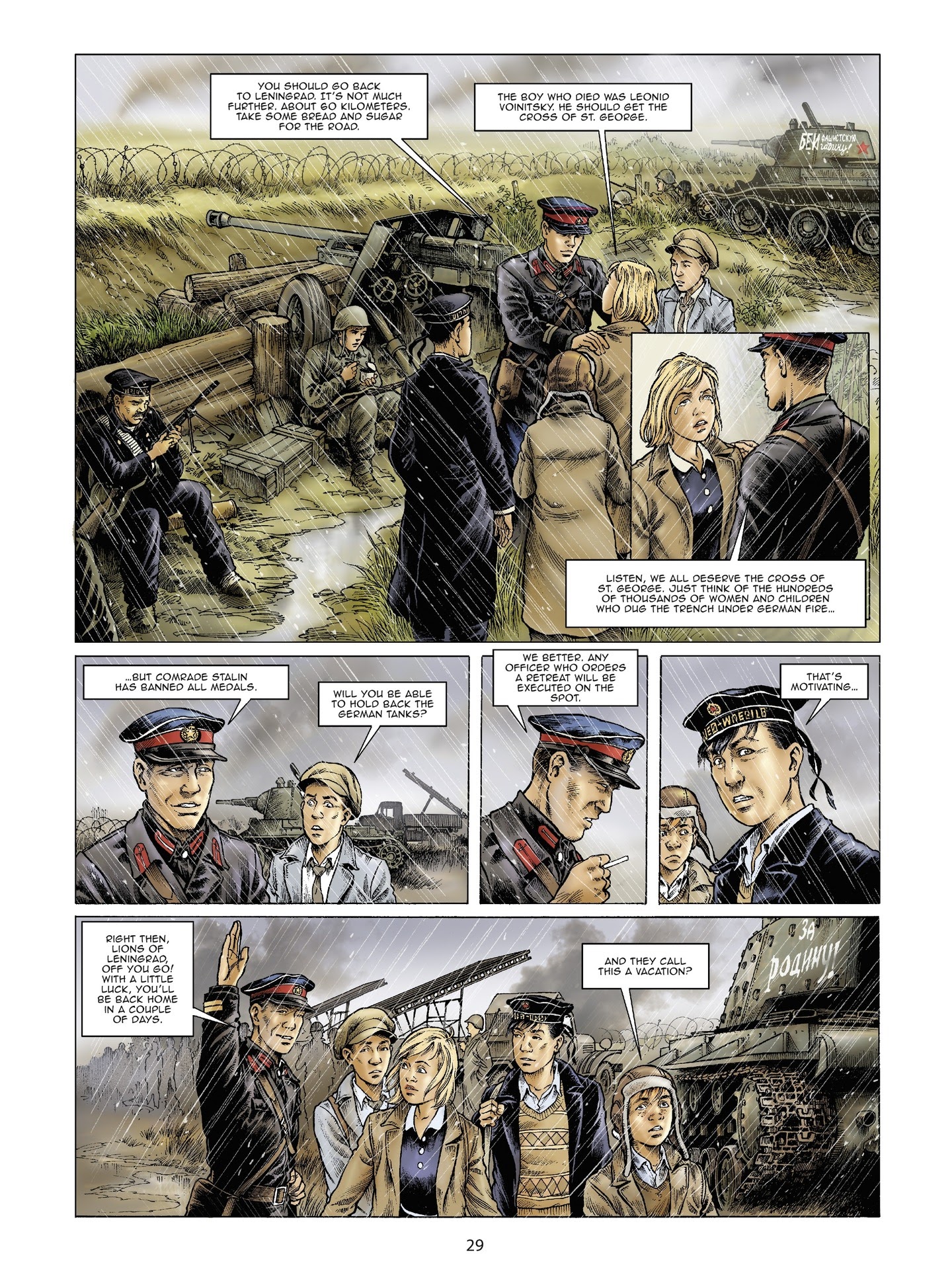 Read online The Lions of Leningrad comic -  Issue #1 - 30