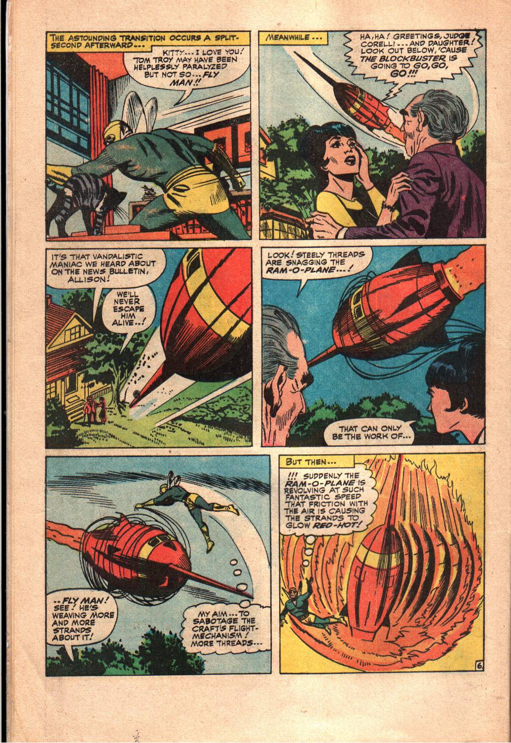 Read online Fly Man comic -  Issue #39 - 7