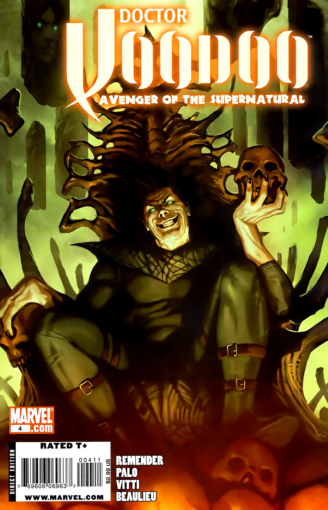 Read online Doctor Voodoo: Avenger of the Supernatural comic -  Issue #4 - 1