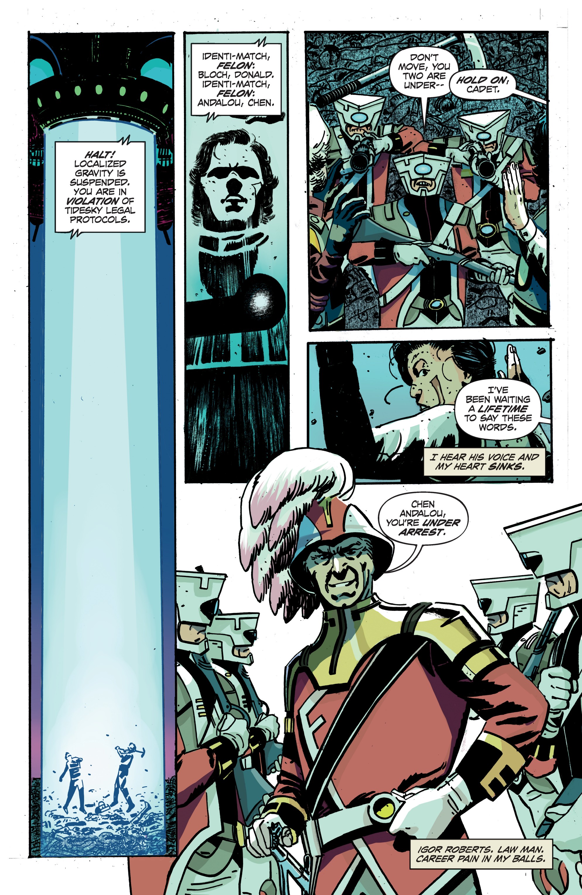 Read online Astro Hustle comic -  Issue #1 - 17