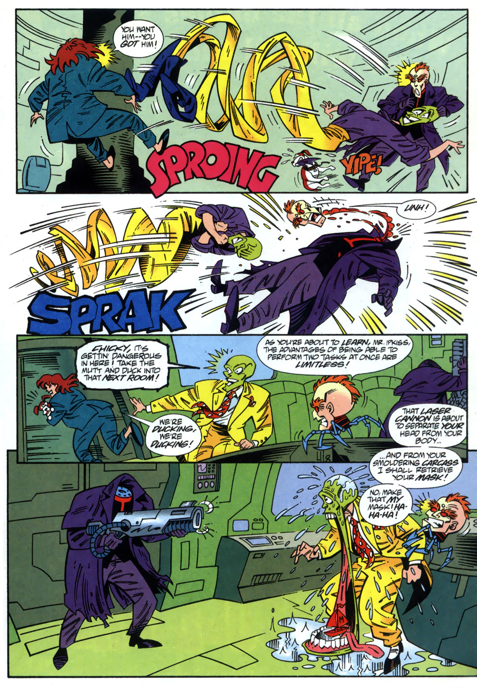 Read online Adventures Of The Mask comic -  Issue #2 - 21