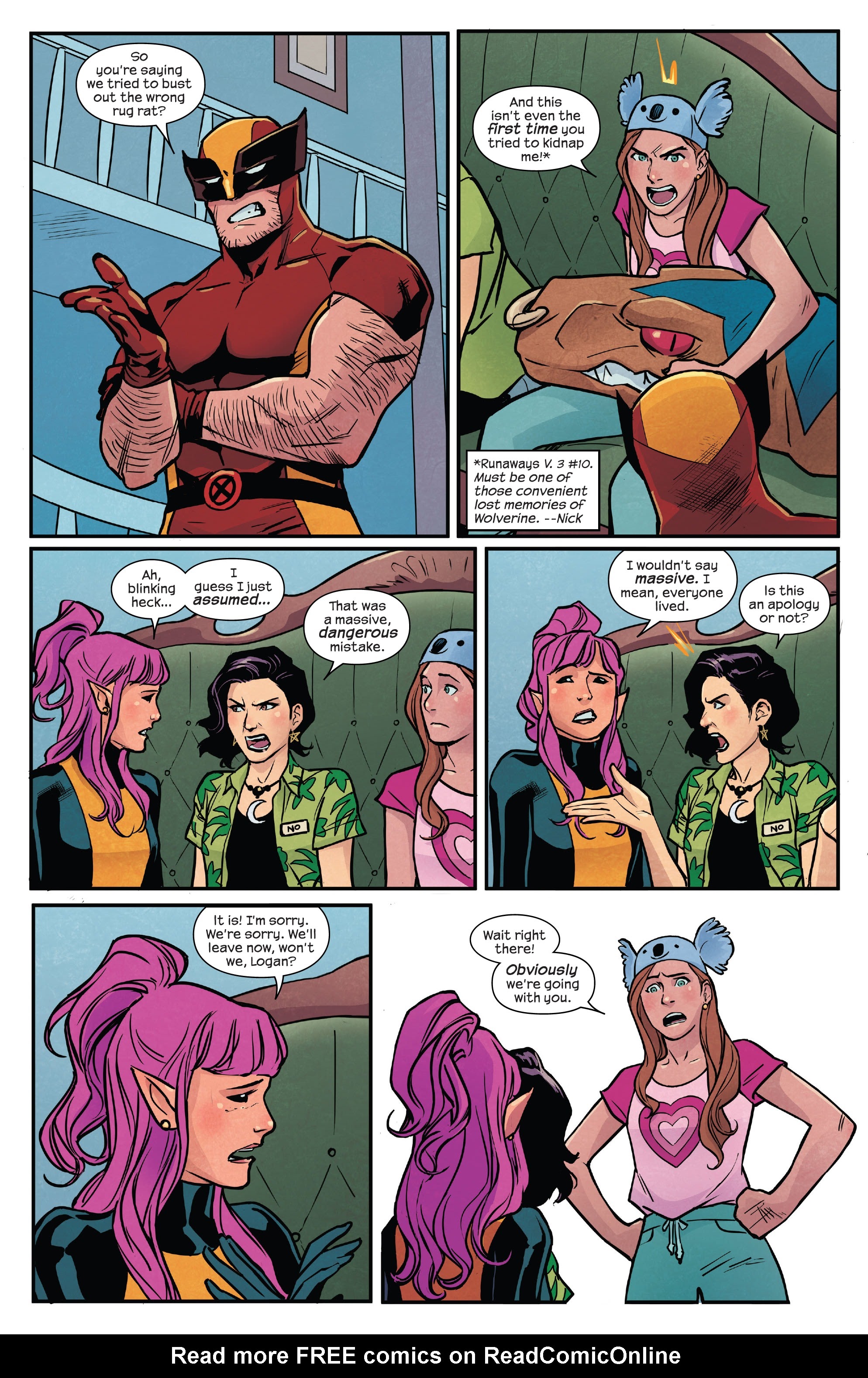 Read online Runaways (2017) comic -  Issue #34 - 6