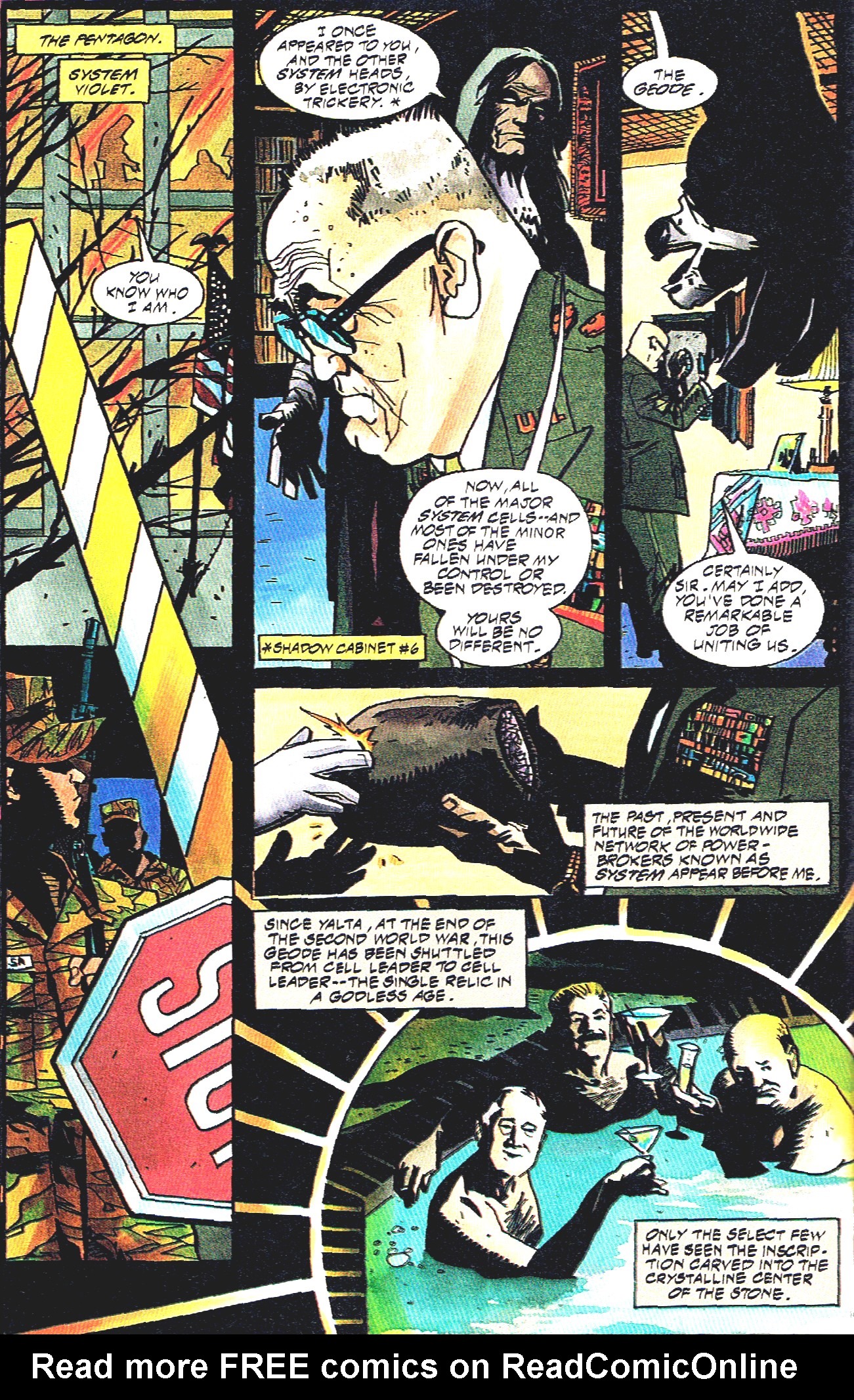 Read online Shadow Cabinet comic -  Issue #16 - 12