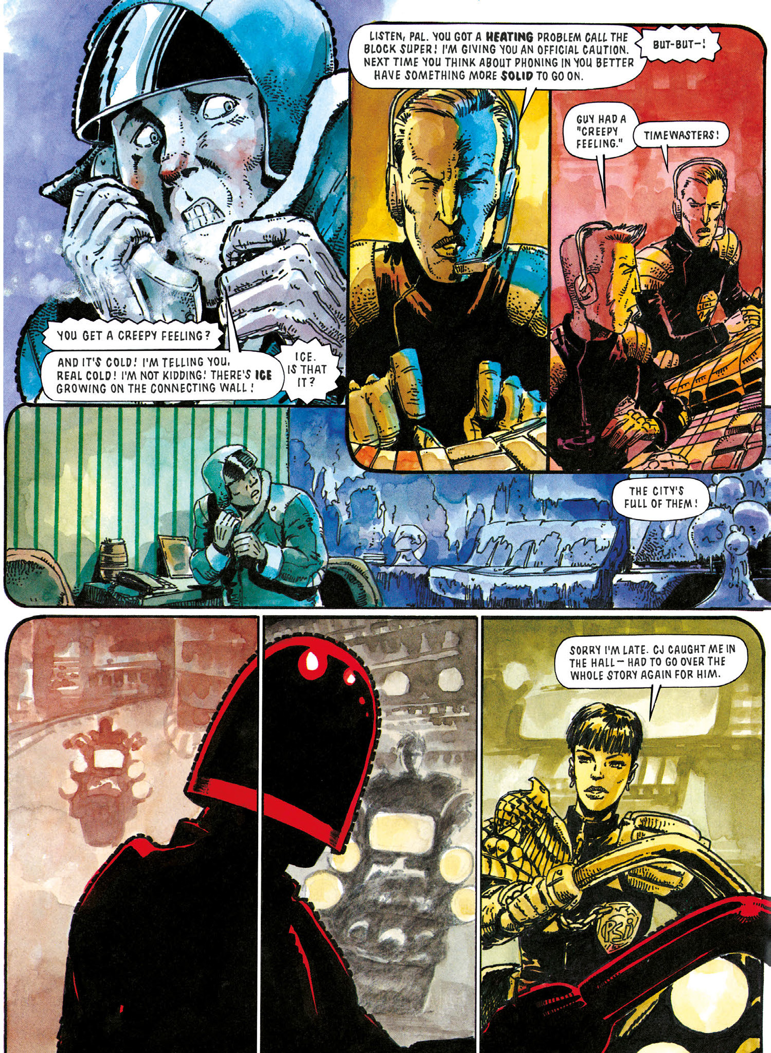 Read online Essential Judge Dredd: Necropolis comic -  Issue # TPB (Part 1) - 64