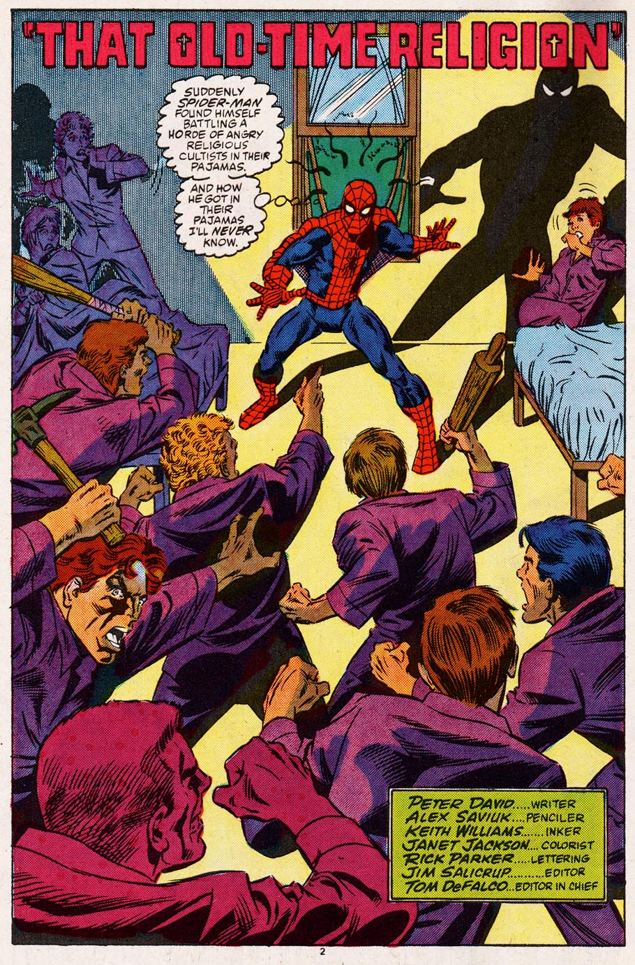 Read online Web of Spider-Man (1985) comic -  Issue #41 - 3