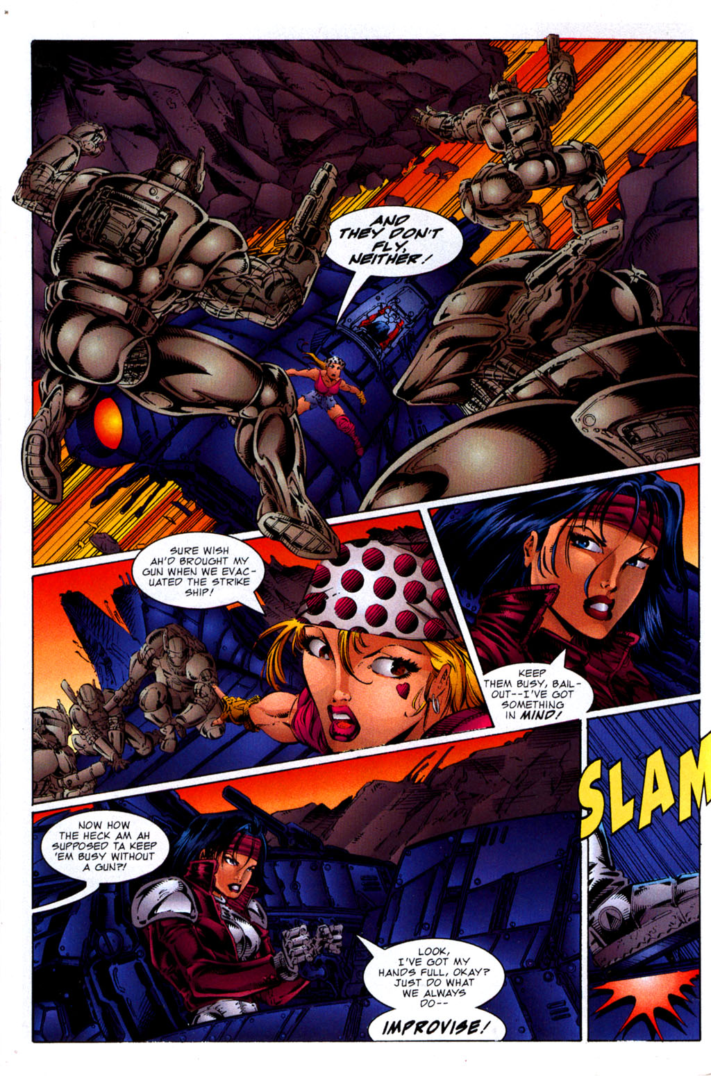 Read online Bloodstrike: Assassin comic -  Issue #3 - 7