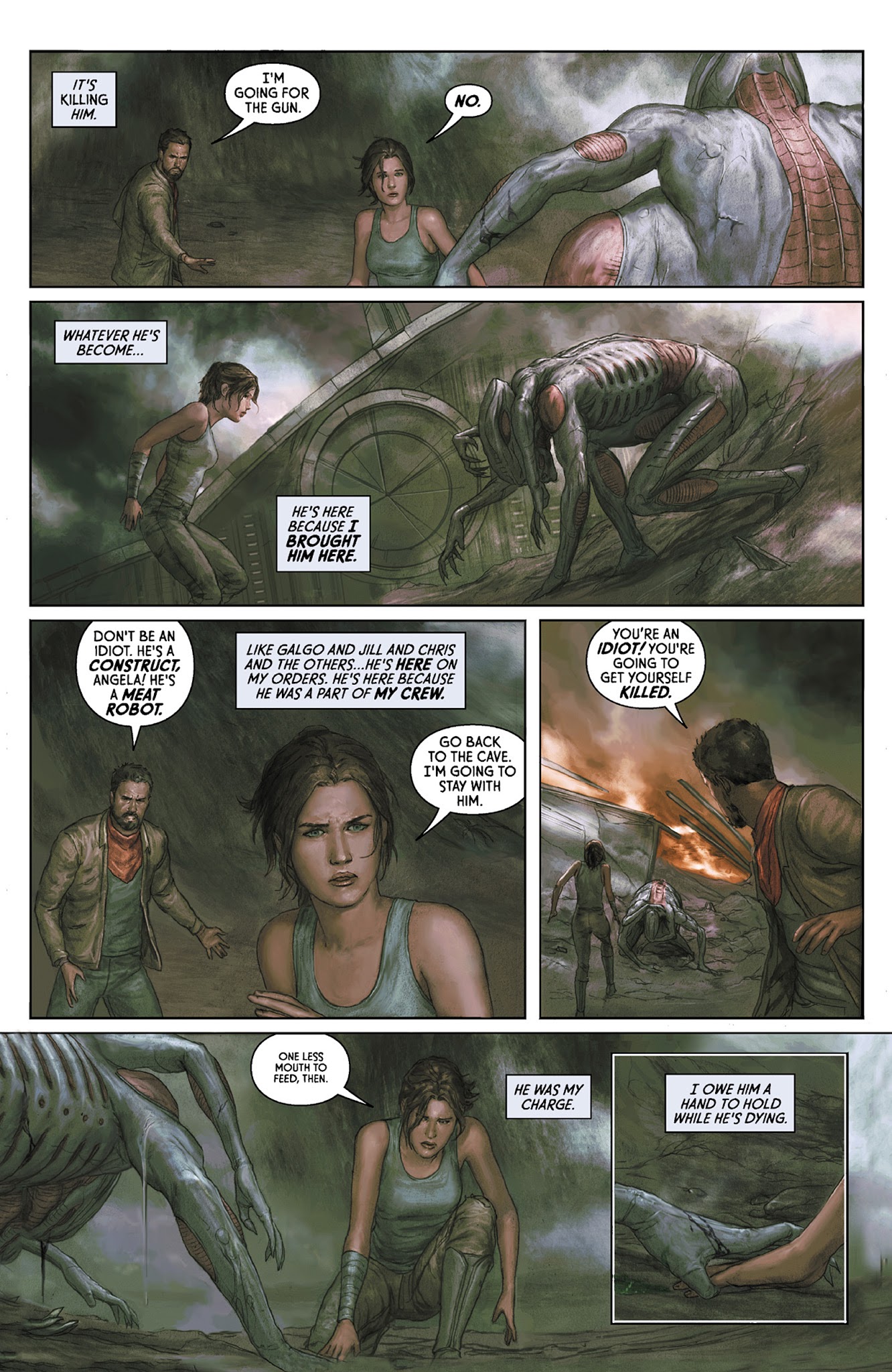 Read online Prometheus: Fire and Stone - Omega comic -  Issue # Full - 15