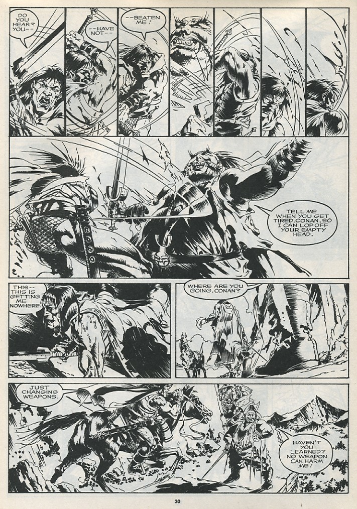 Read online The Savage Sword Of Conan comic -  Issue #175 - 32