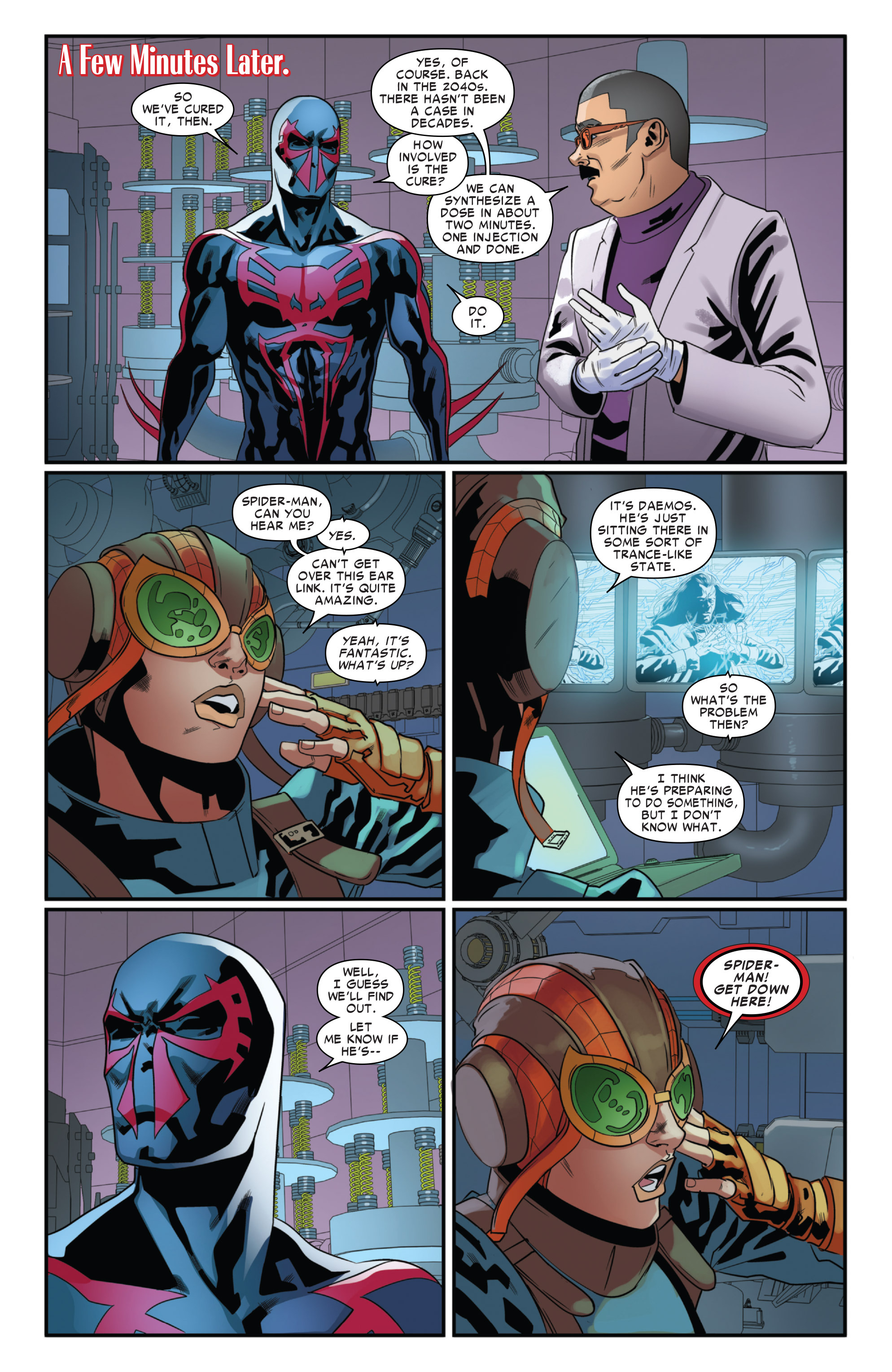 Read online Spider-Man 2099 (2014) comic -  Issue #7 - 10