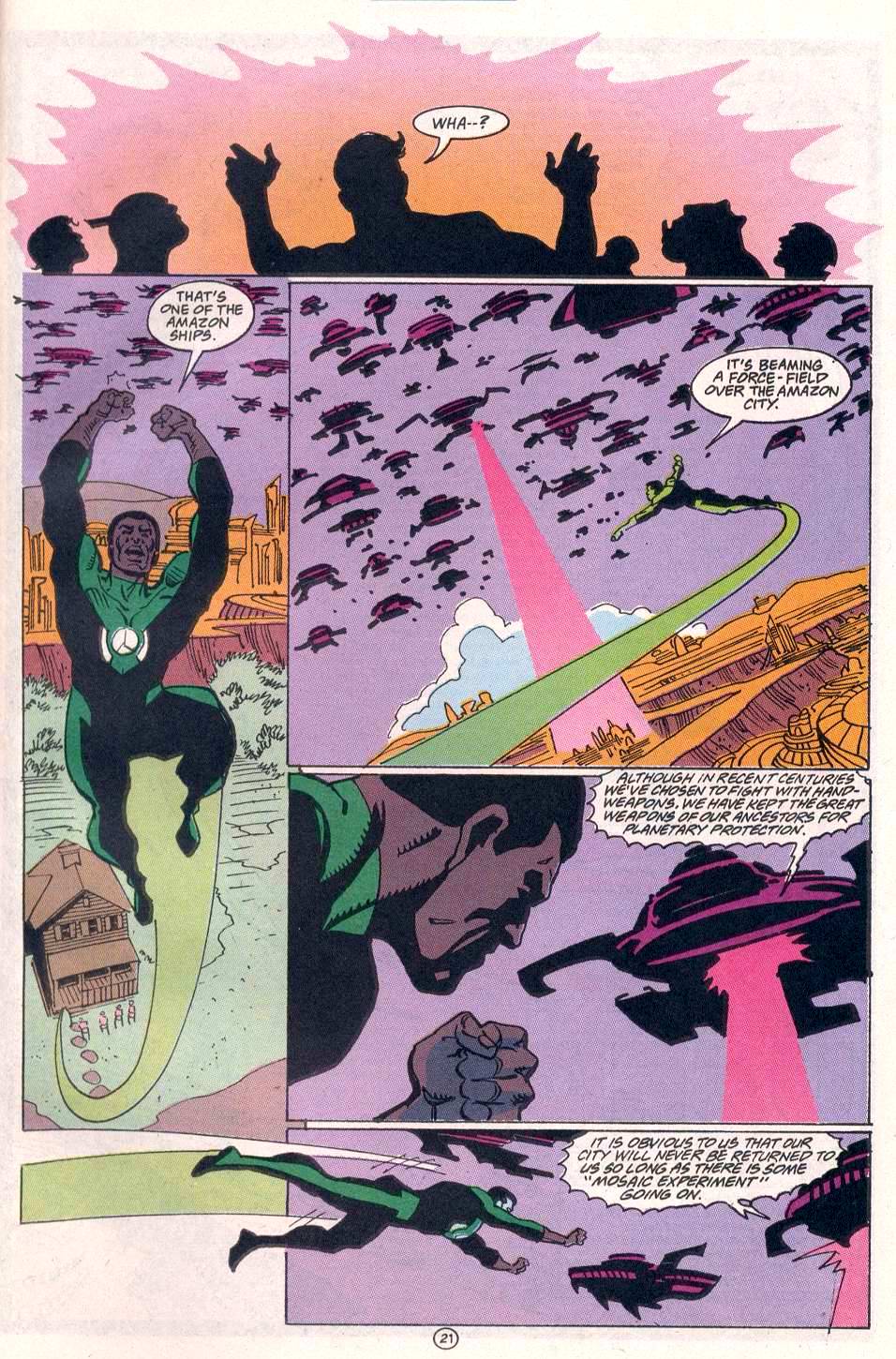 Read online Green Lantern: Mosaic comic -  Issue #17 - 22