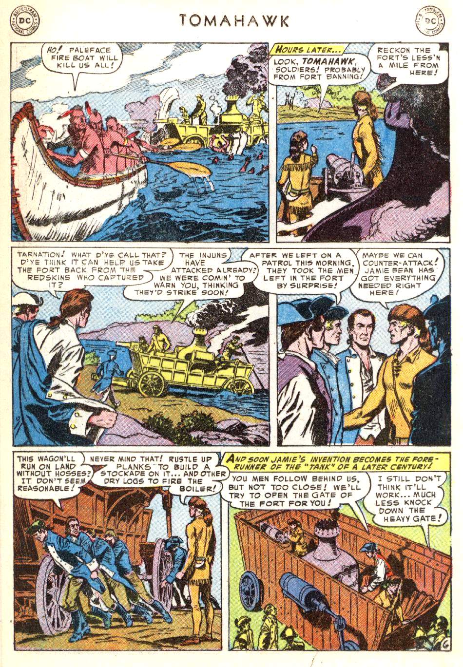 Read online Tomahawk comic -  Issue #21 - 24