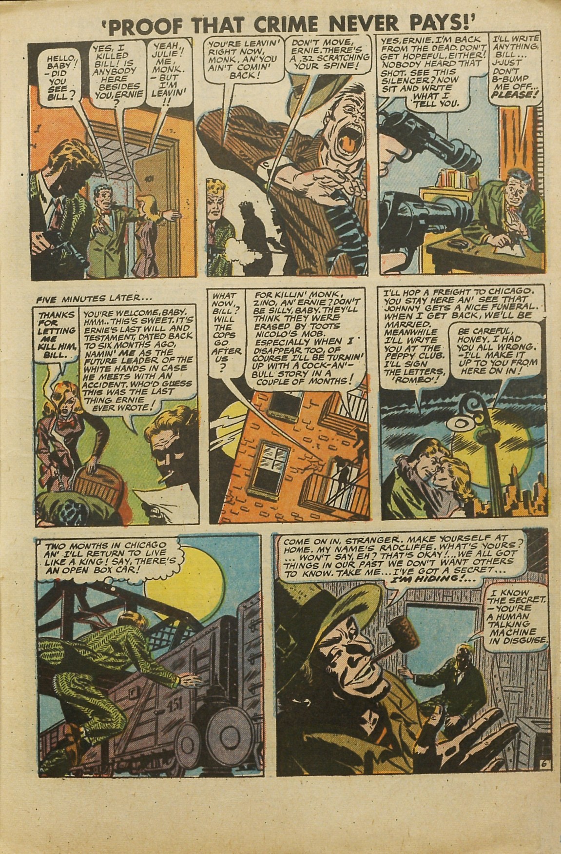 Read online Murder Incorporated (1948) comic -  Issue #10 - 7