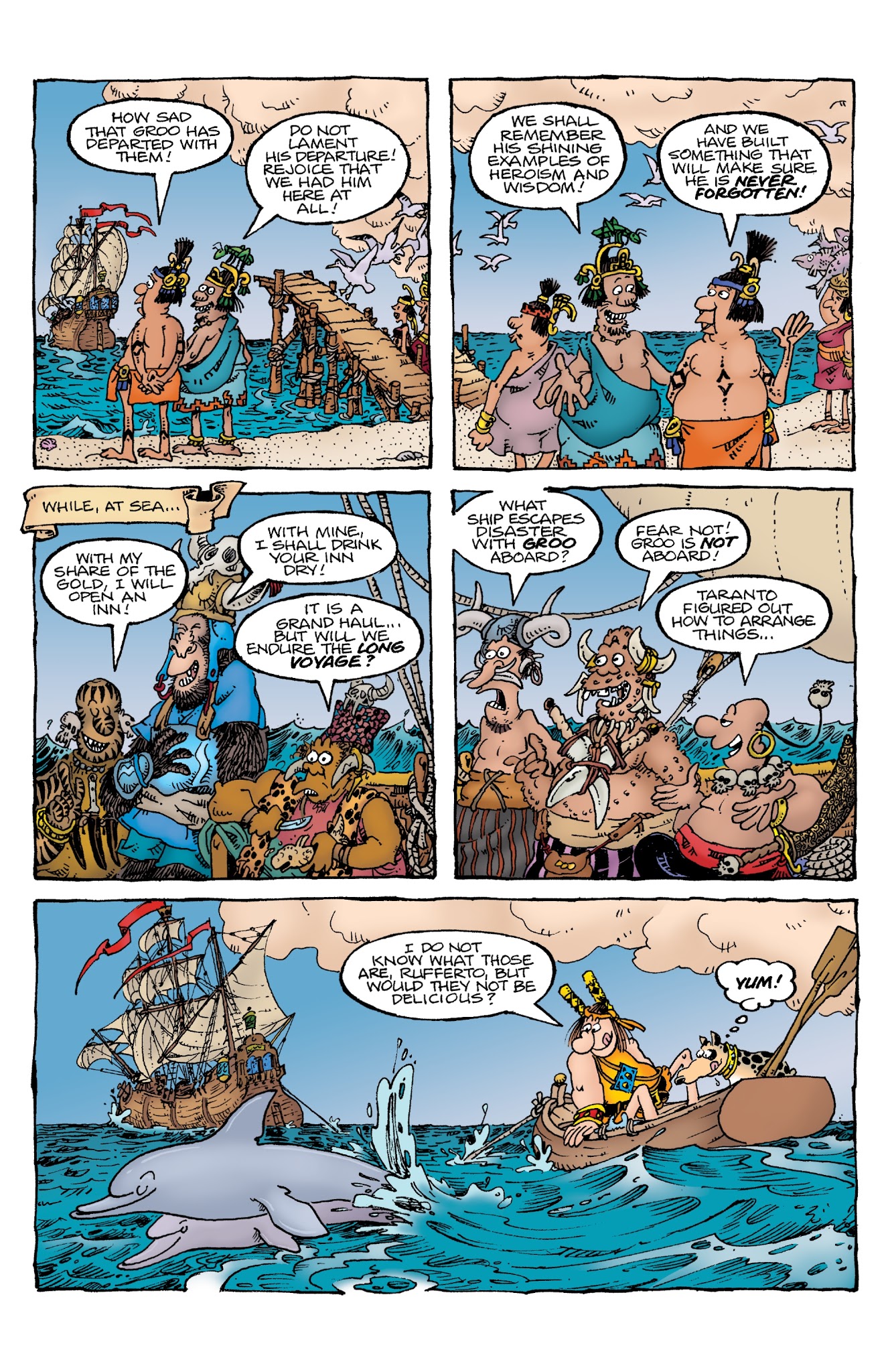 Read online Groo: Play of the Gods comic -  Issue #4 - 20