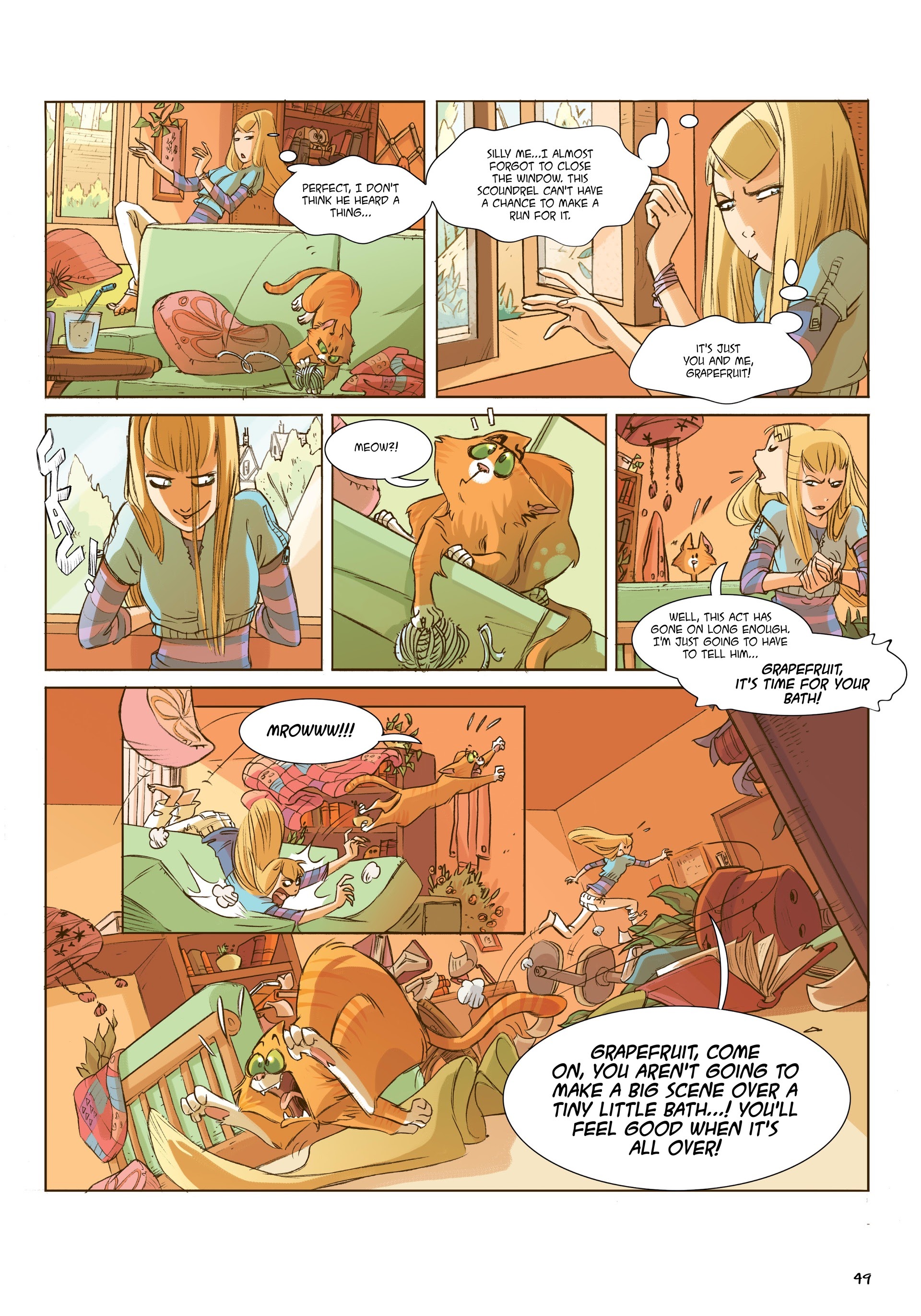 Read online Cats! Purrfect Strangers comic -  Issue # TPB (Part 1) - 50