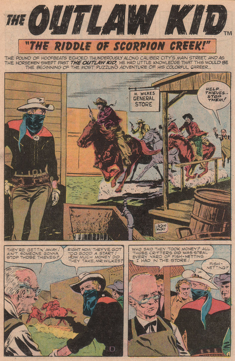 Read online The Outlaw Kid (1970) comic -  Issue #20 - 19