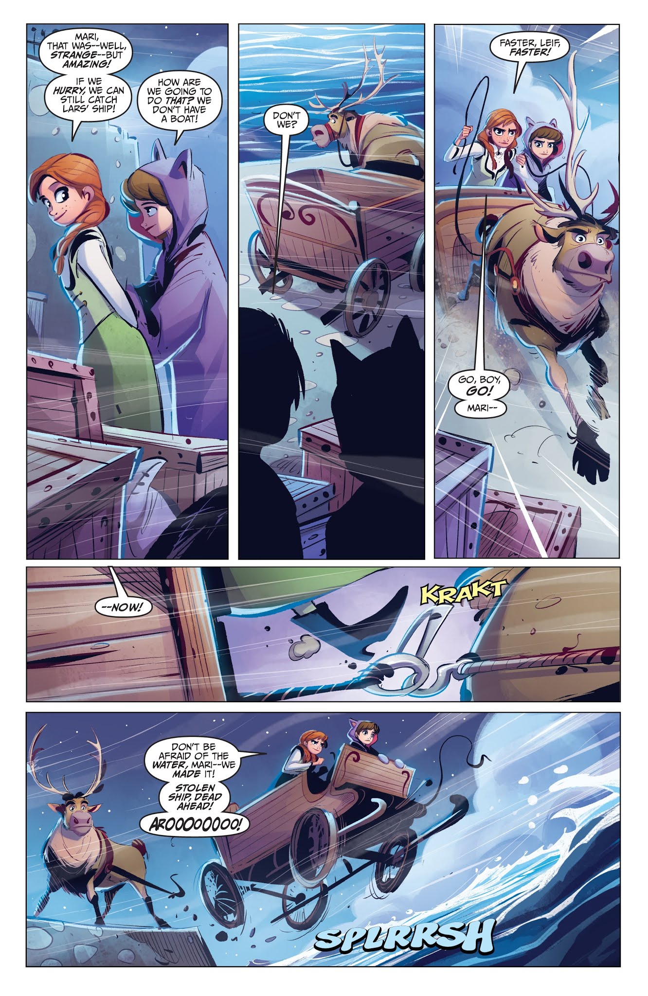 Read online Disney Frozen: Breaking Boundaries comic -  Issue #3 - 13
