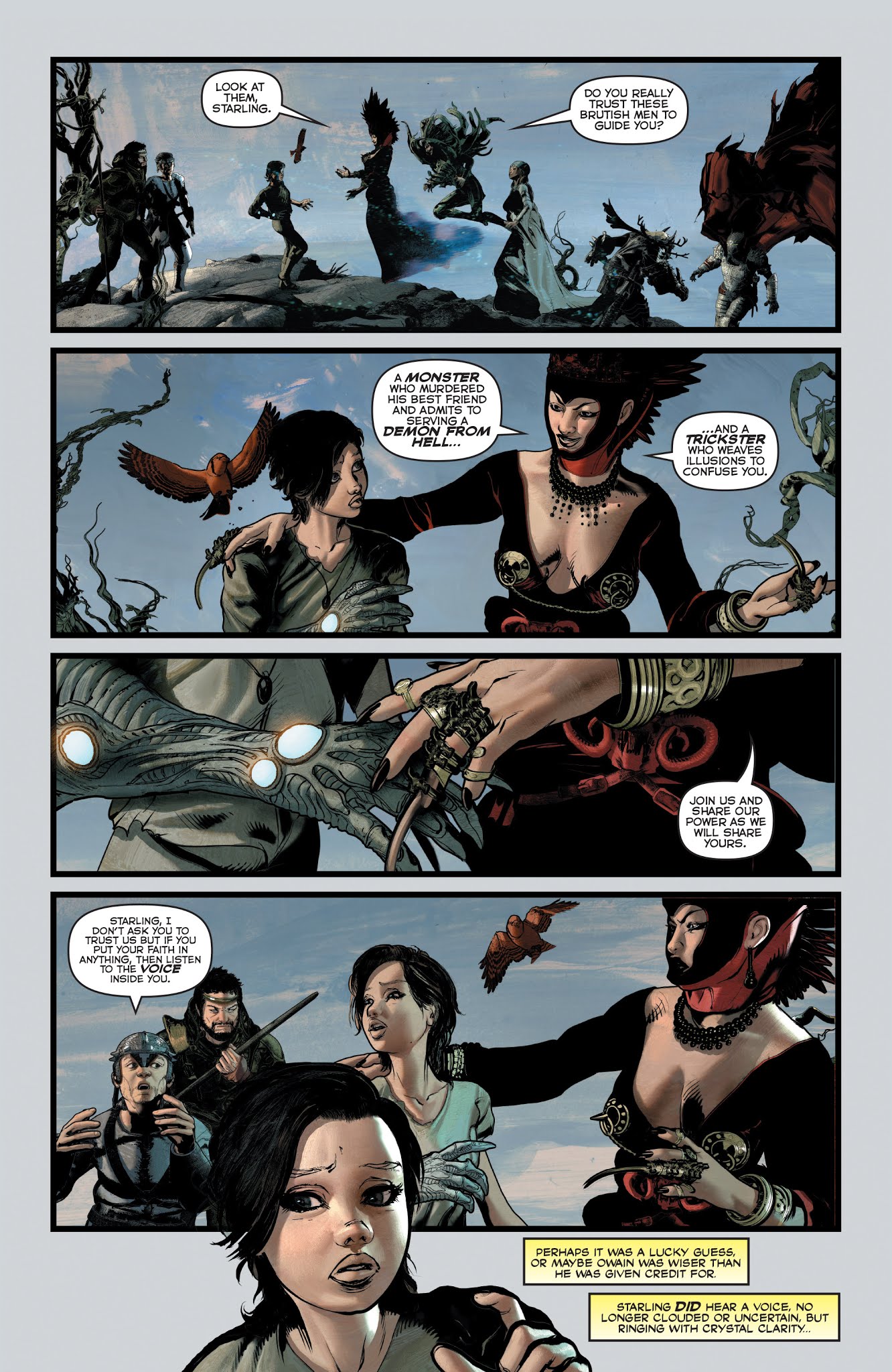 Read online Medieval Spawn and Witchblade comic -  Issue #4 - 17