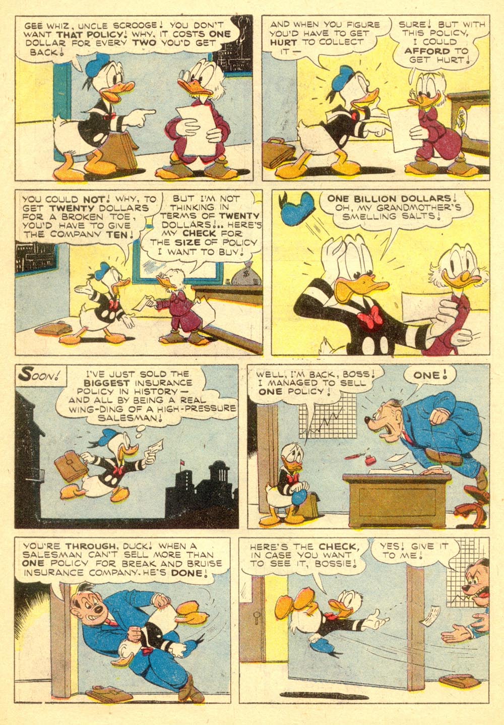 Read online Walt Disney's Comics and Stories comic -  Issue #180 - 6