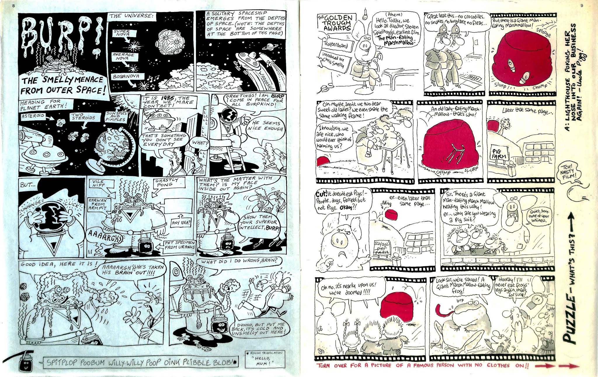 Read online Oink! comic -  Issue #0 - 5