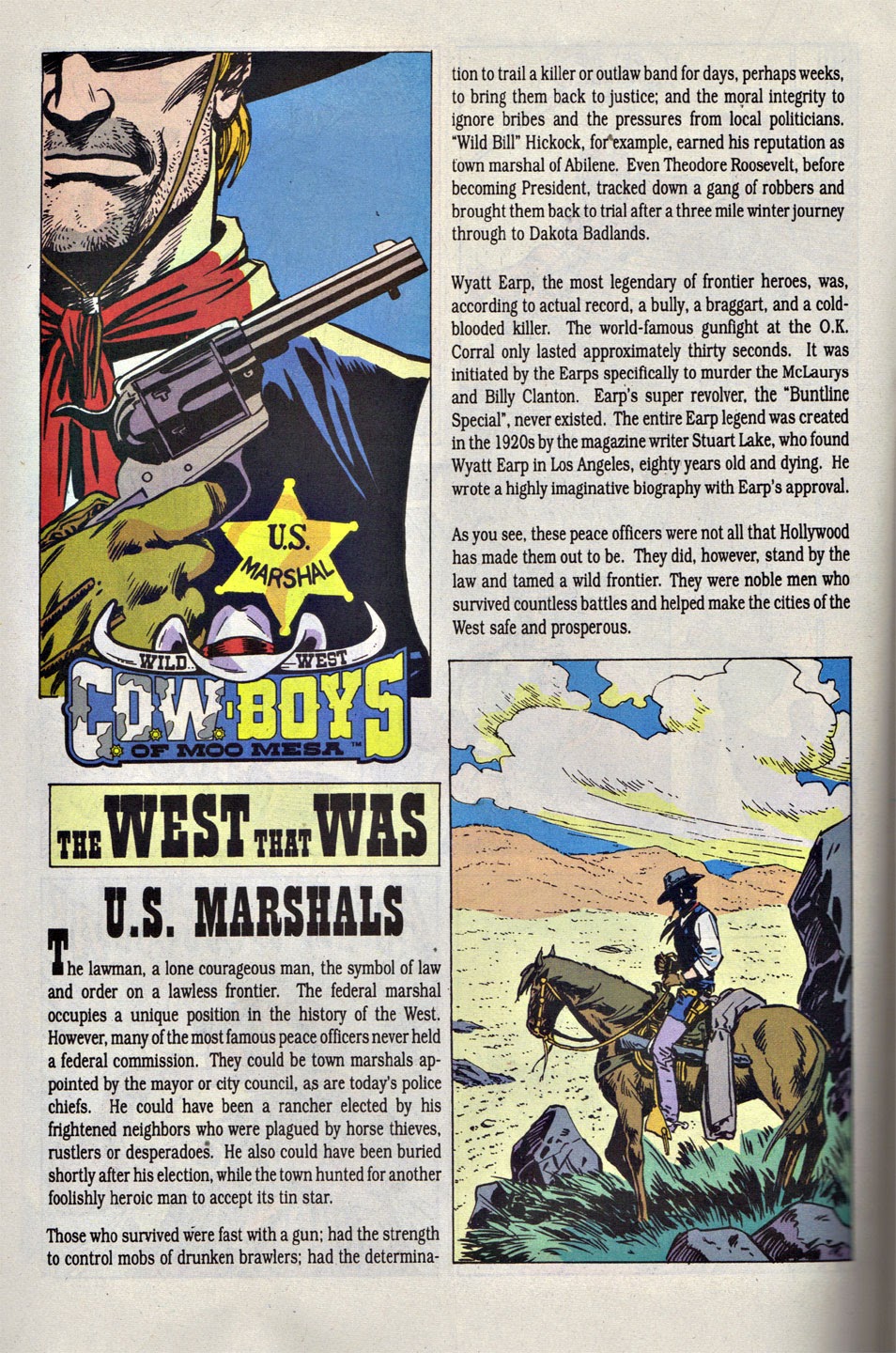 Read online Wild West C.O.W.-Boys Of Moo Mesa (1992) comic -  Issue #1 - 19