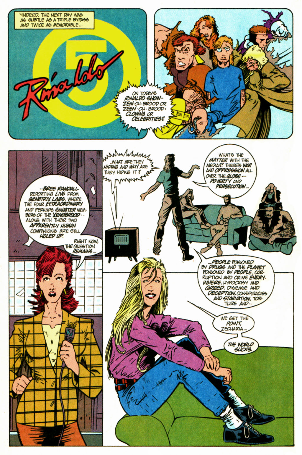 Read online Xenobrood comic -  Issue #2 - 5