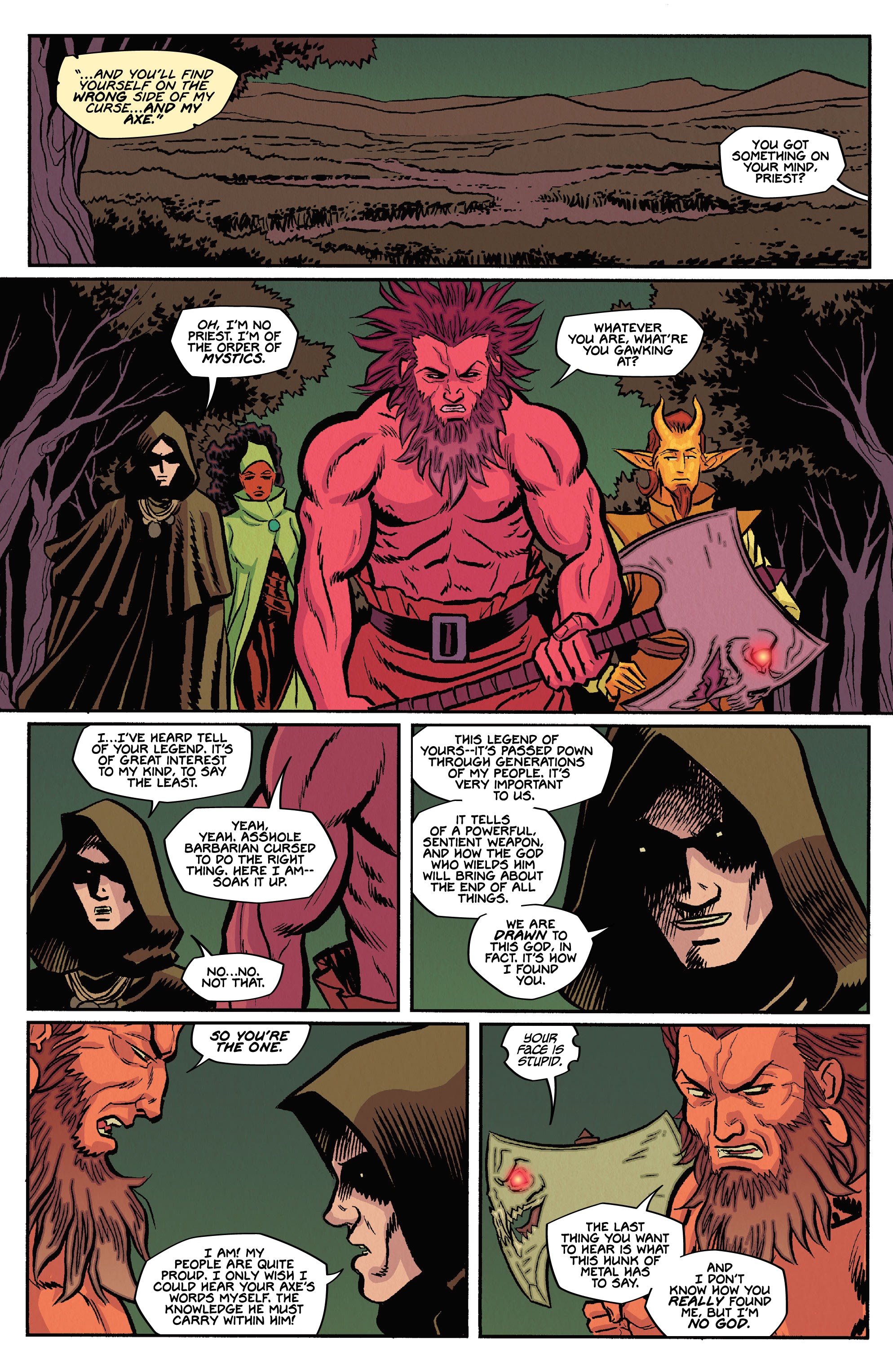 Read online Barbaric: The Harvest Blades comic -  Issue # Full - 14