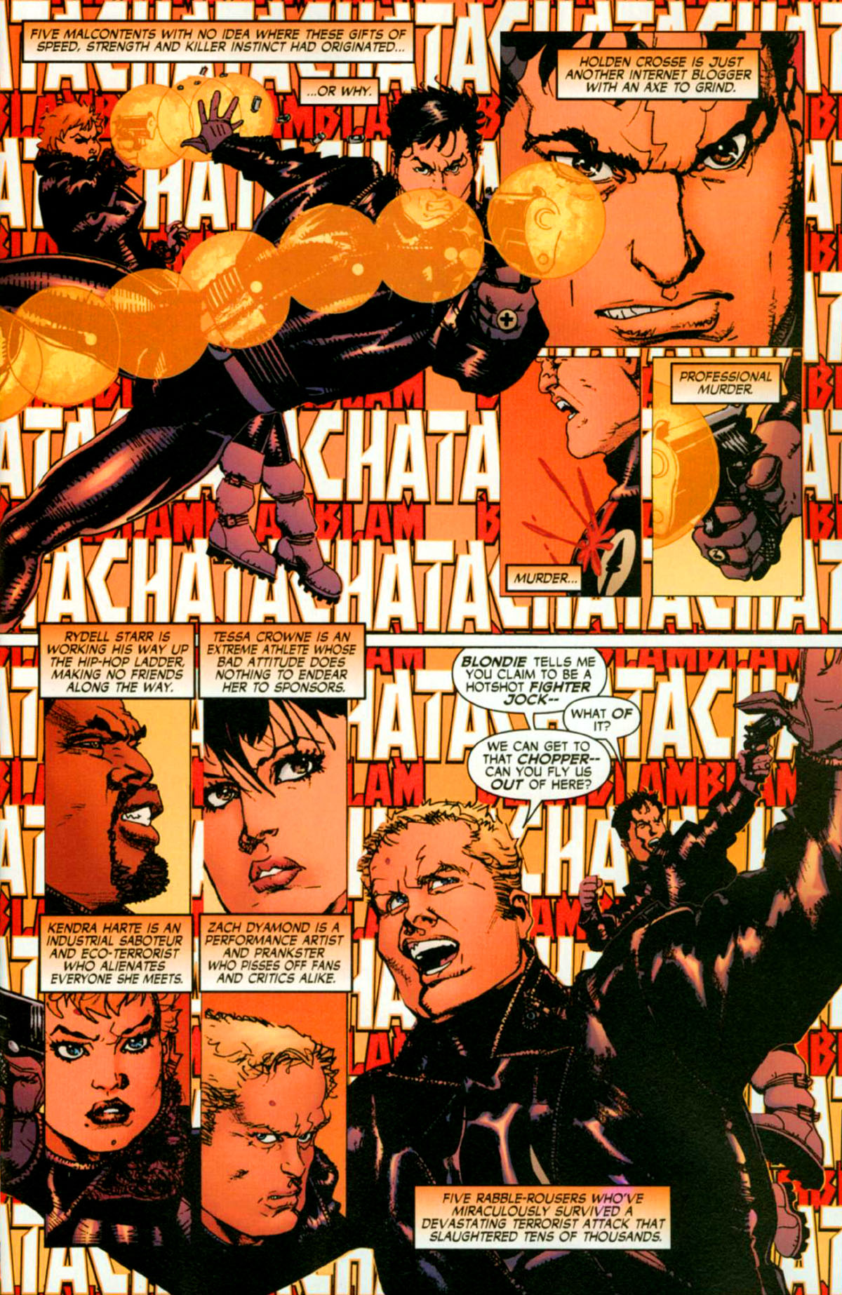 Read online Challengers of the Unknown (2004) comic -  Issue #3 - 4