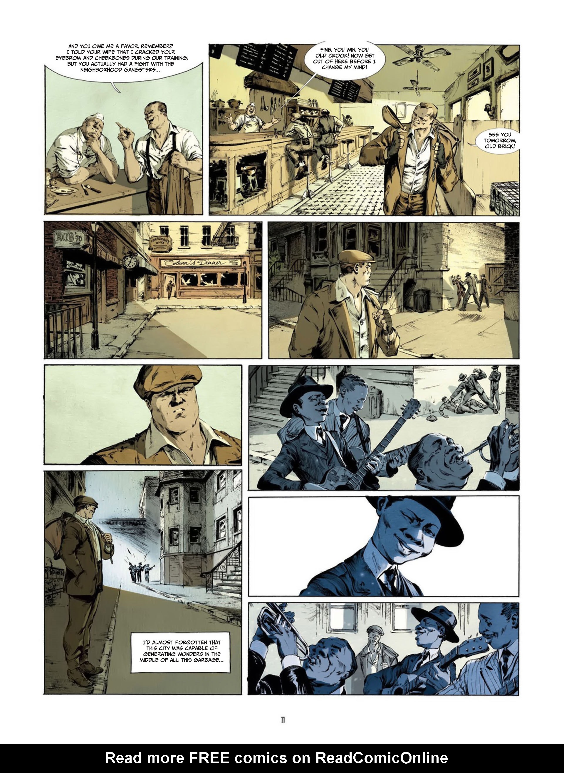 Read online Blue Note comic -  Issue #1 - 11