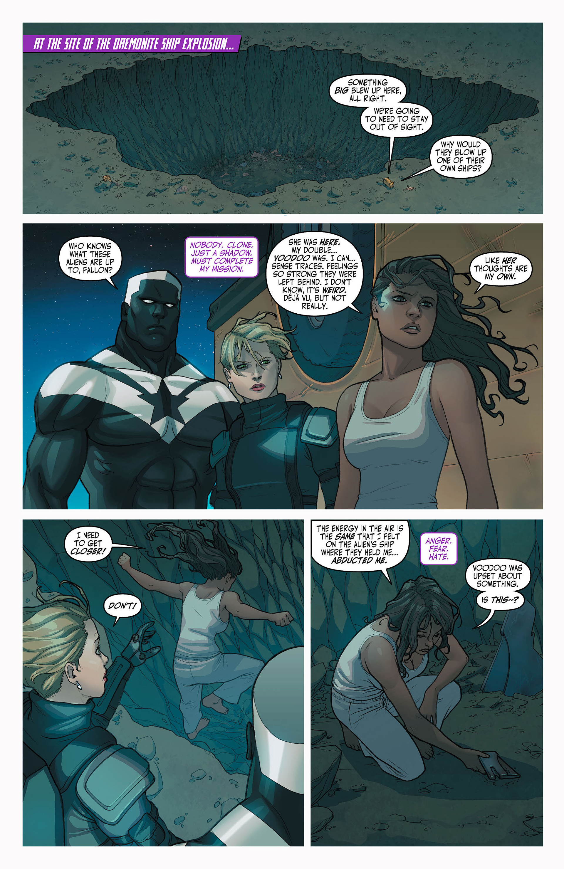 Read online Voodoo (2011) comic -  Issue #7 - 15