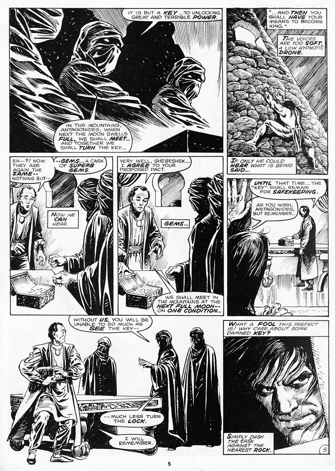 The Savage Sword Of Conan issue 180 - Page 7