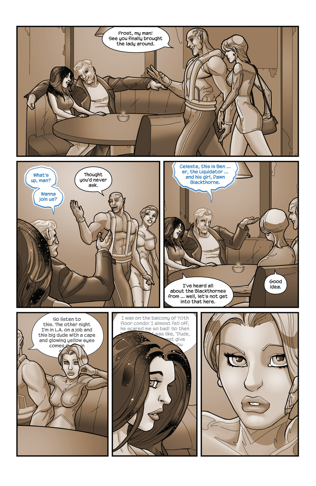 Read online Noble Causes (2004) comic -  Issue #17 - 10