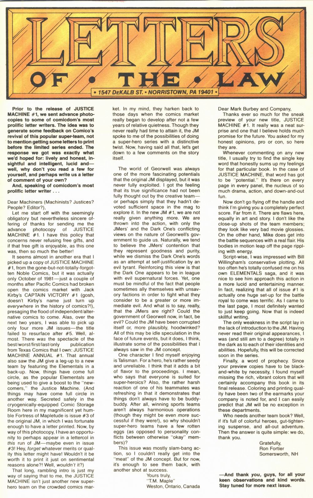 Read online Justice Machine featuring The Elementals comic -  Issue #2 - 28