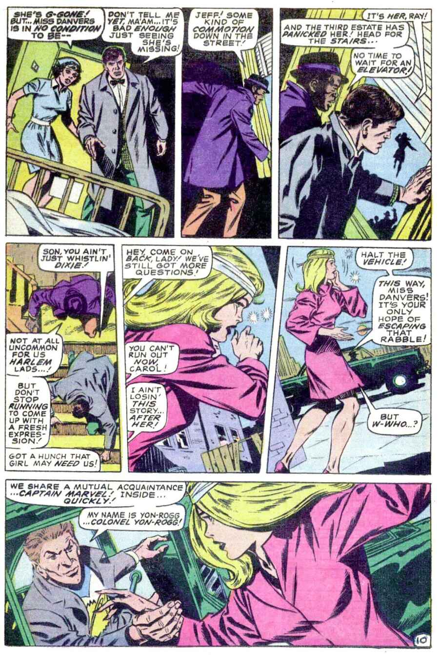 Read online Captain Marvel (1968) comic -  Issue #16 - 11