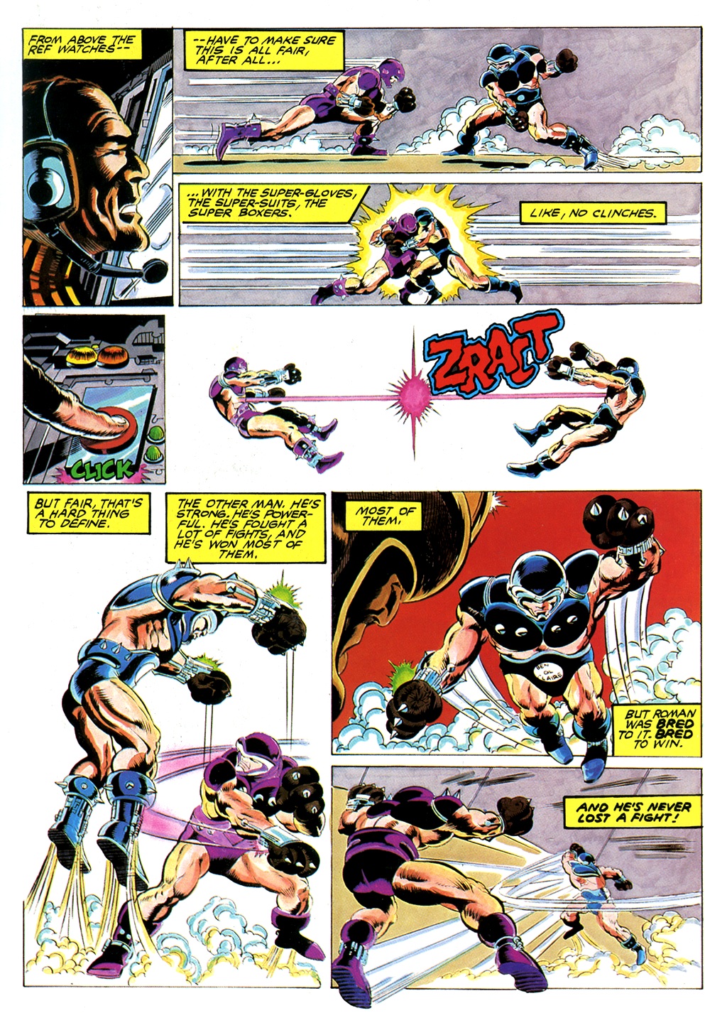 Read online Marvel Graphic Novel comic -  Issue #8 - Super Boxers - 19