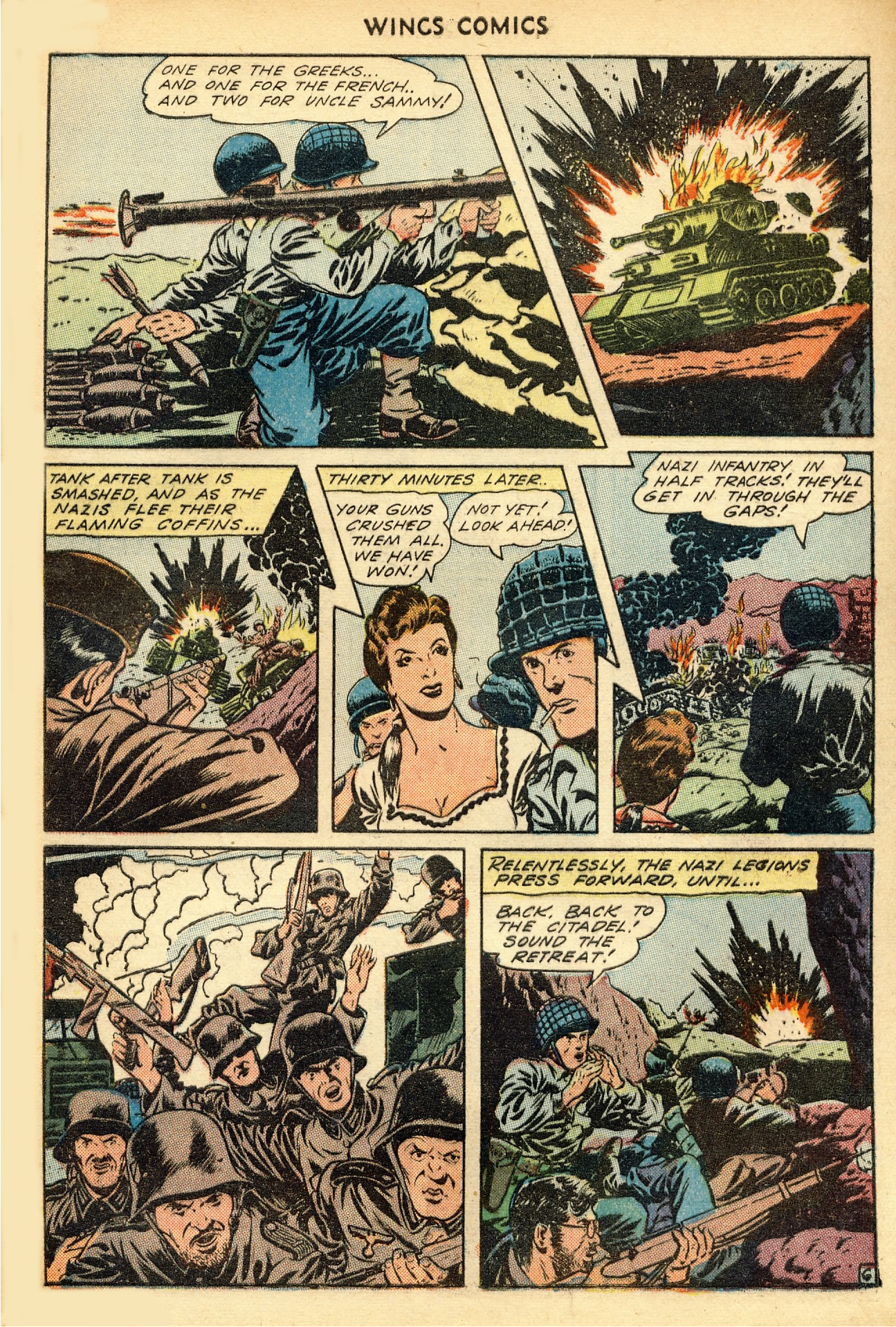 Read online Wings Comics comic -  Issue #45 - 49