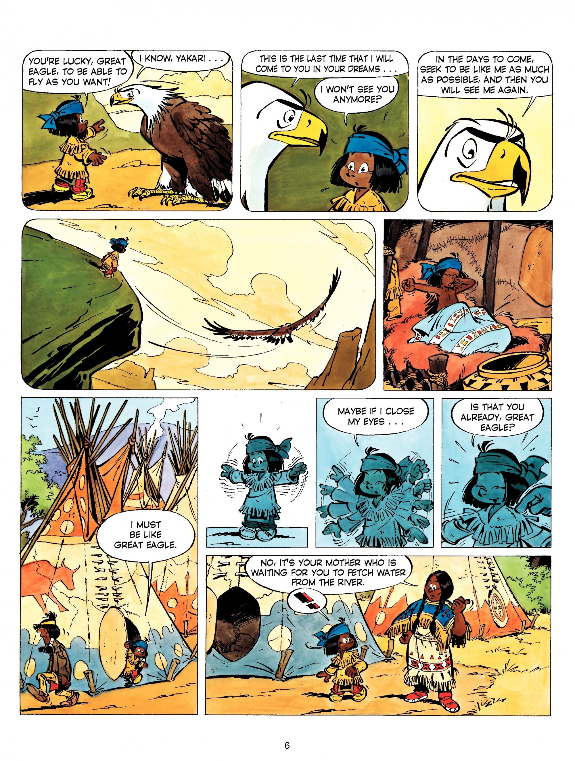 Read online Yakari comic -  Issue #1 - 6