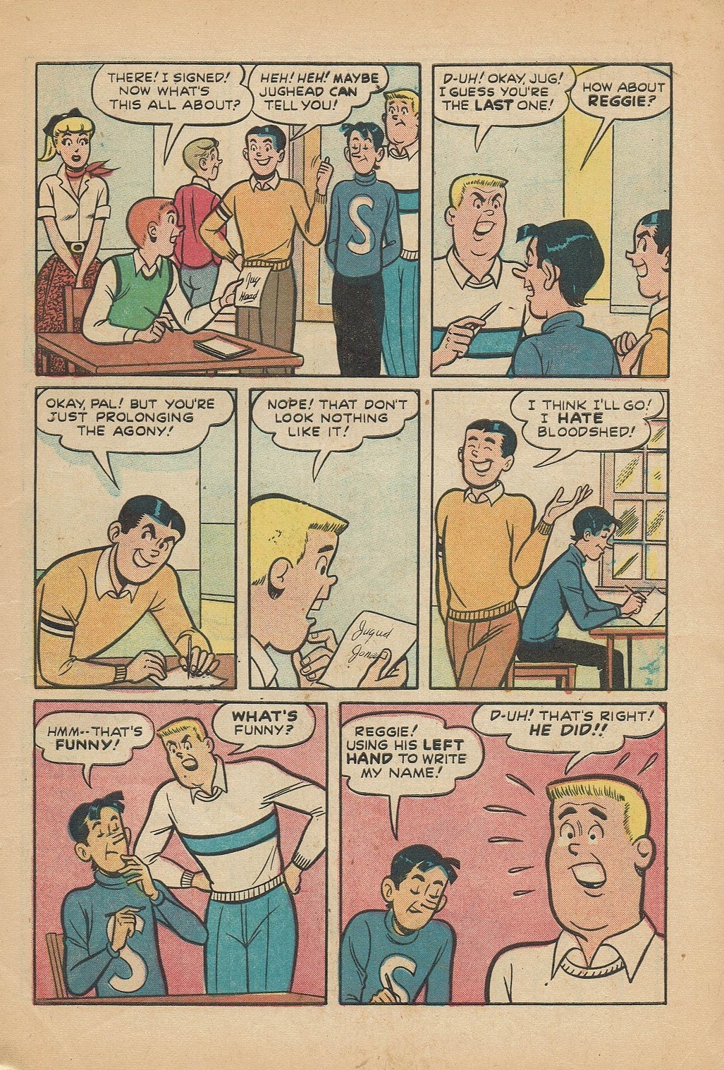 Read online Archie's Pal Jughead comic -  Issue #51 - 7
