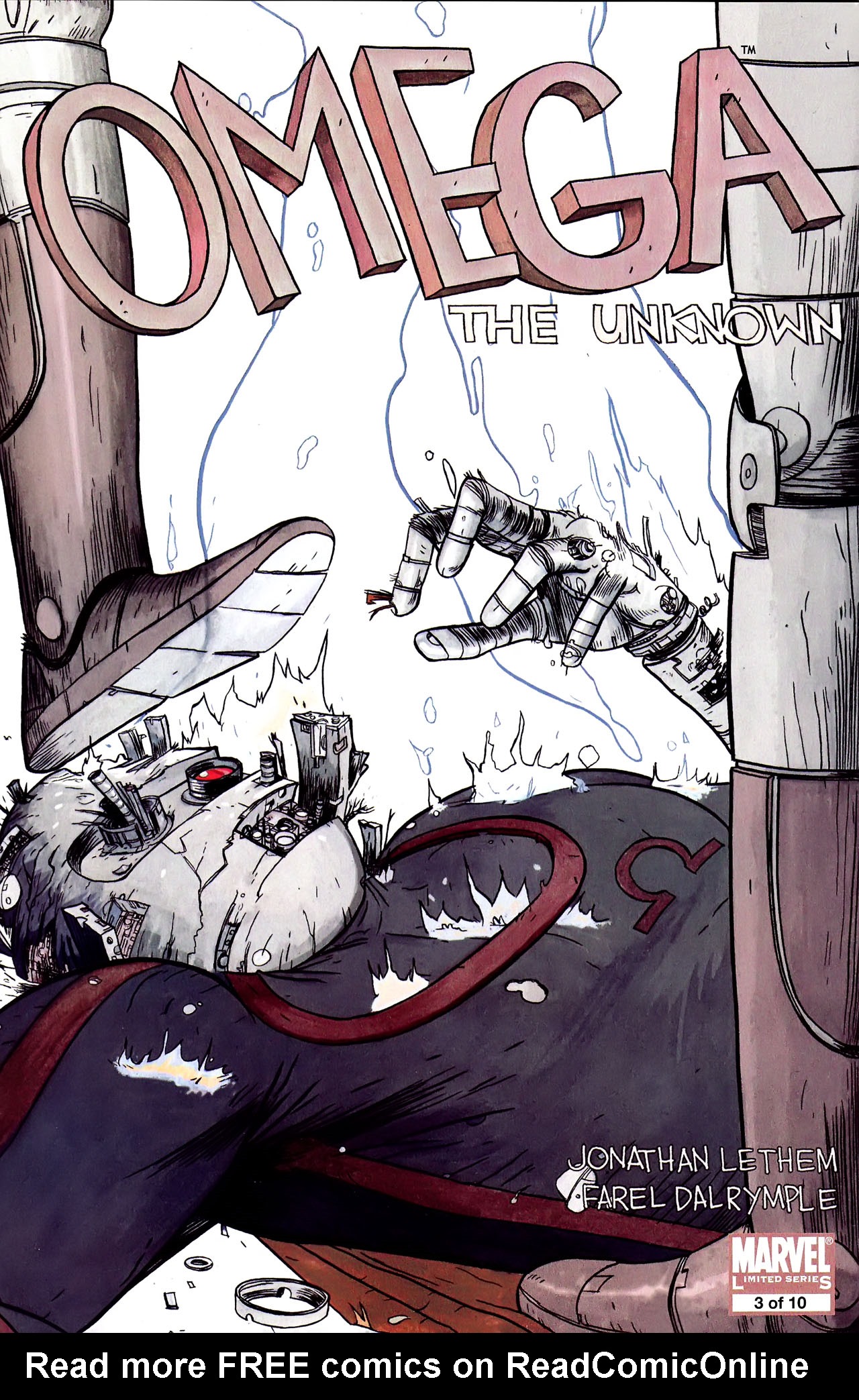 Read online Omega: The Unknown (2007) comic -  Issue #3 - 1