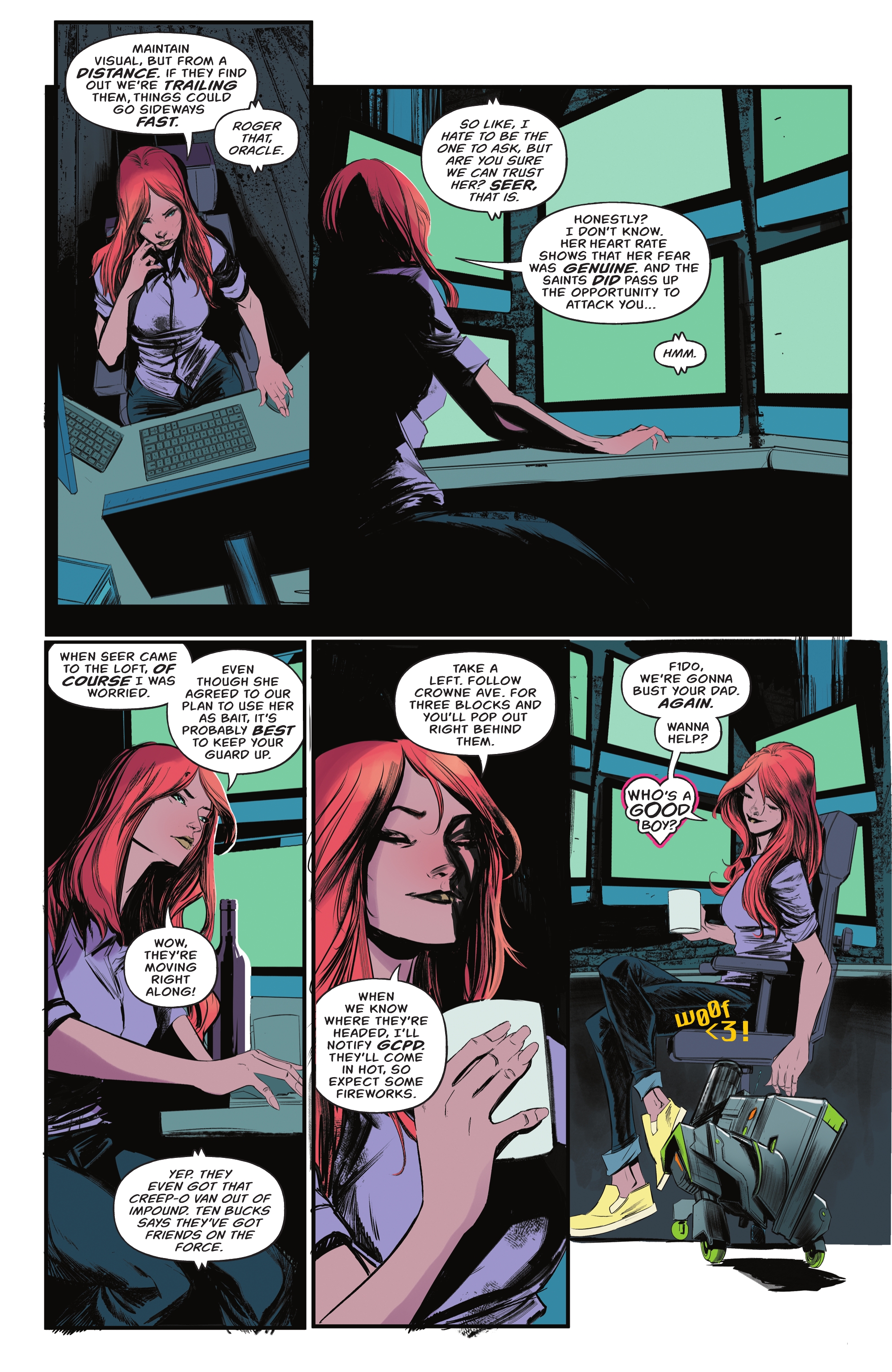 Read online Batgirls comic -  Issue #7 - 8