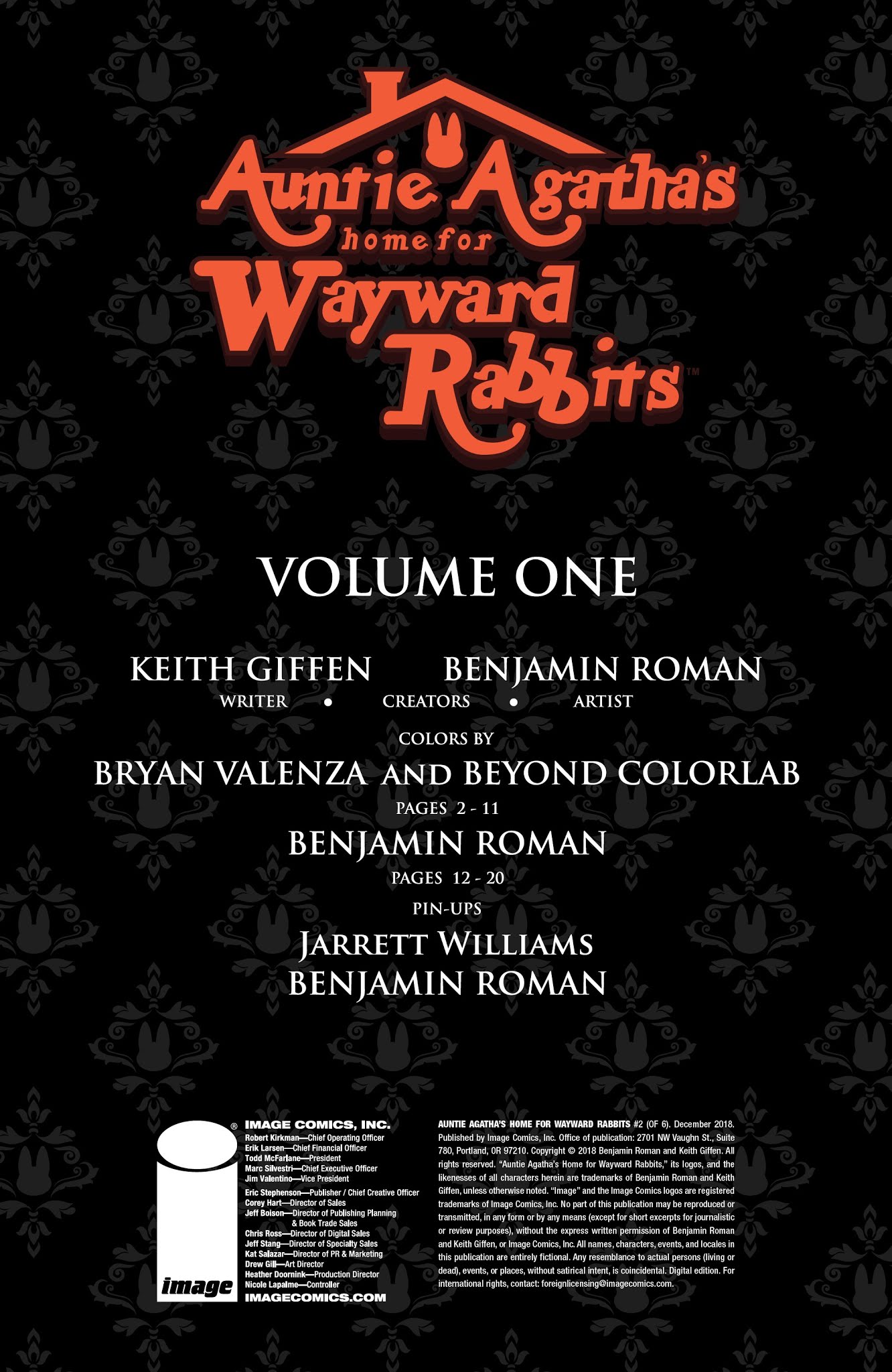 Read online Auntie Agatha's Home For Wayward Rabbits comic -  Issue #2 - 2